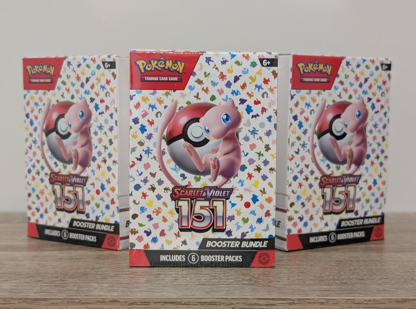 Pokemon TCG 1 X Scarlet Violet 151 Booster Bundle 6 Packs Factory Sealed 167799844967