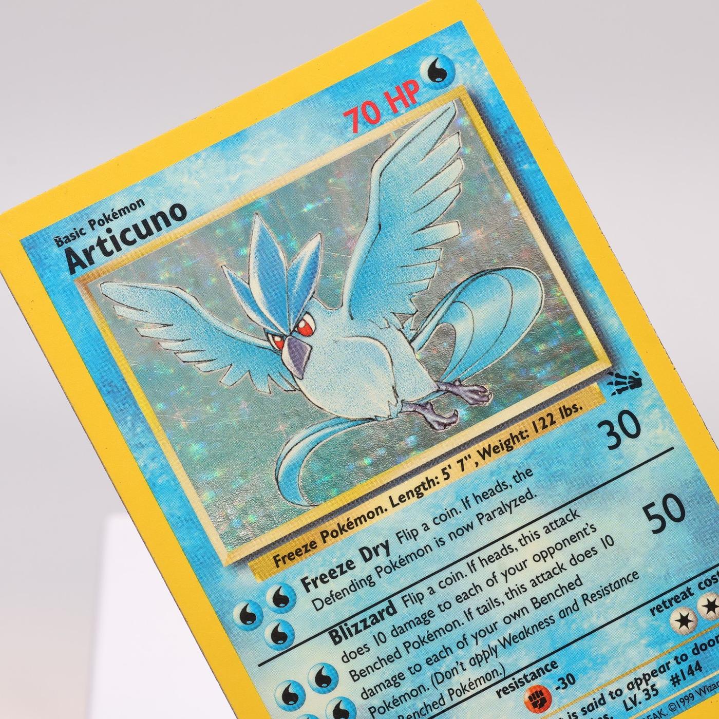 Pokemon TCG – Articuno 2/62 Fossil Holo Rare  WOTC – PL