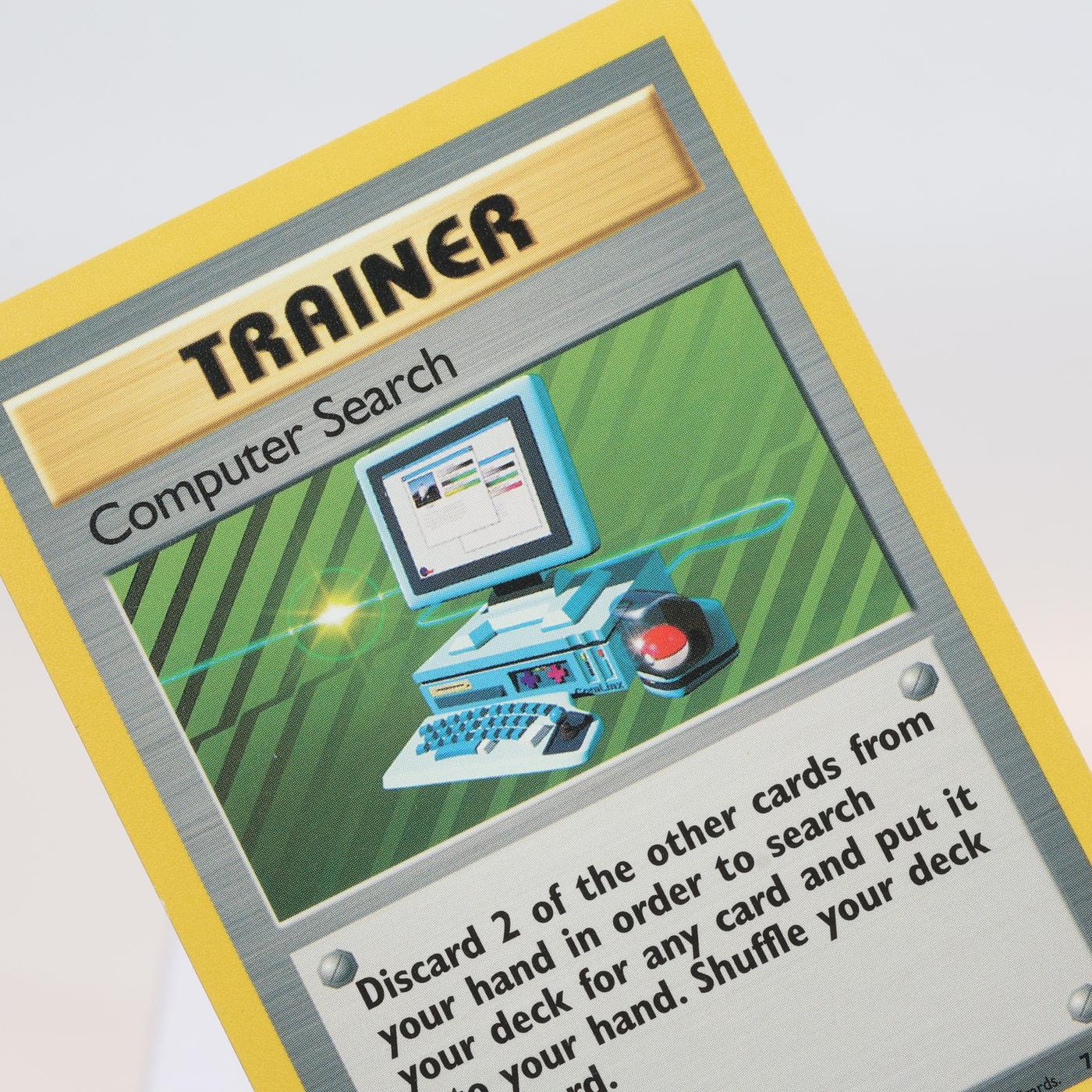 Pokemon TCG Computer Search 71102 Base Set Rare WOTC COMSB 168232466117