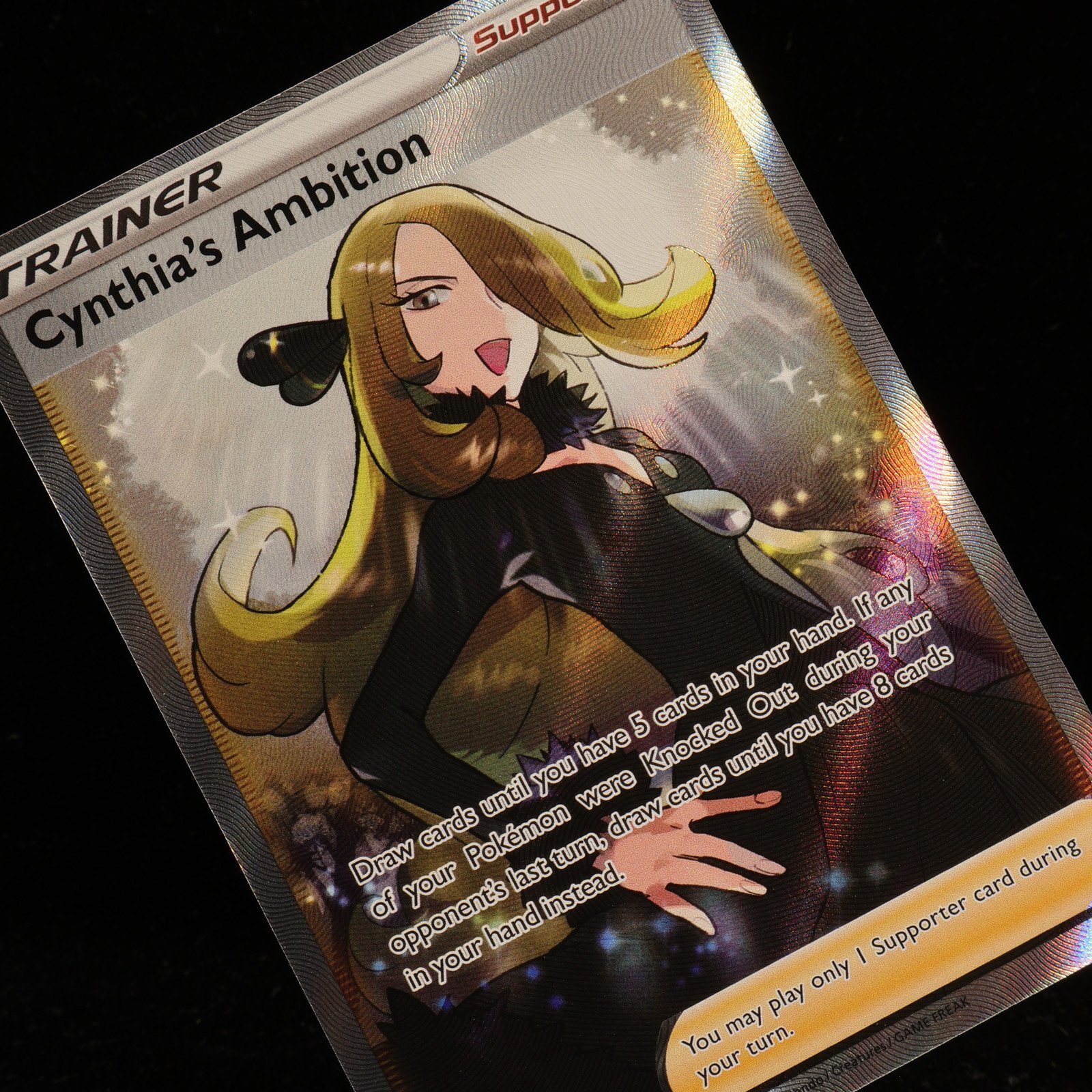 Pokemon TCG – Cynthia's Ambition 169/172 Brilliant Stars Full Art   – NM/M