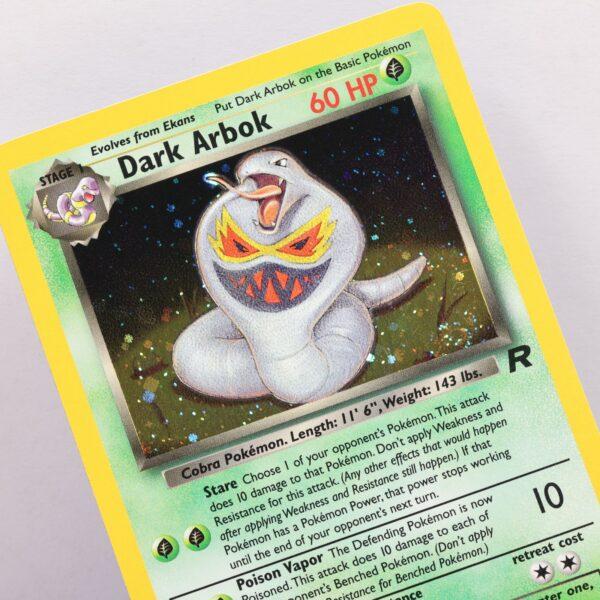 Pokemon TCG Dark Arbok 282 Team Rocket Holo Rare WOTC 2000 NMM 168641009337