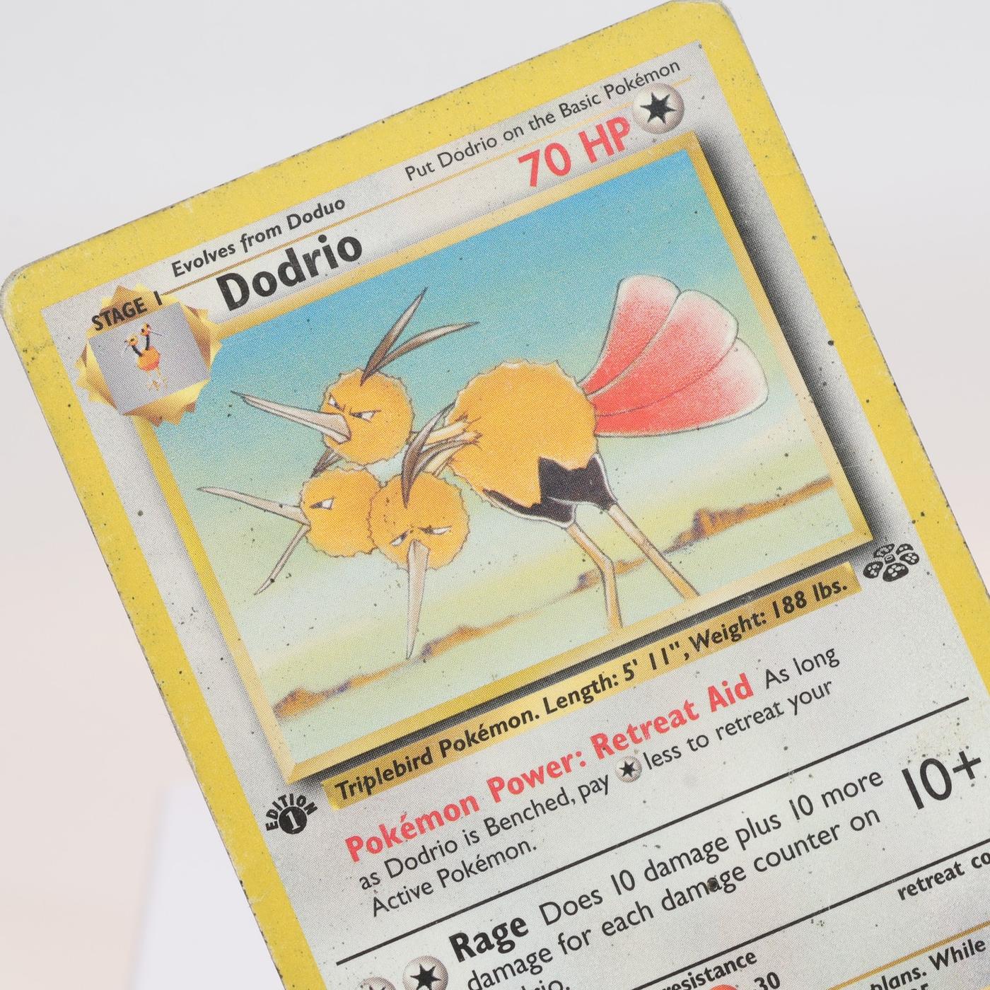 Pokemon TCG Dodrio 3464 Jungle Uncommon 1st Edition WOTC HP 168232466097