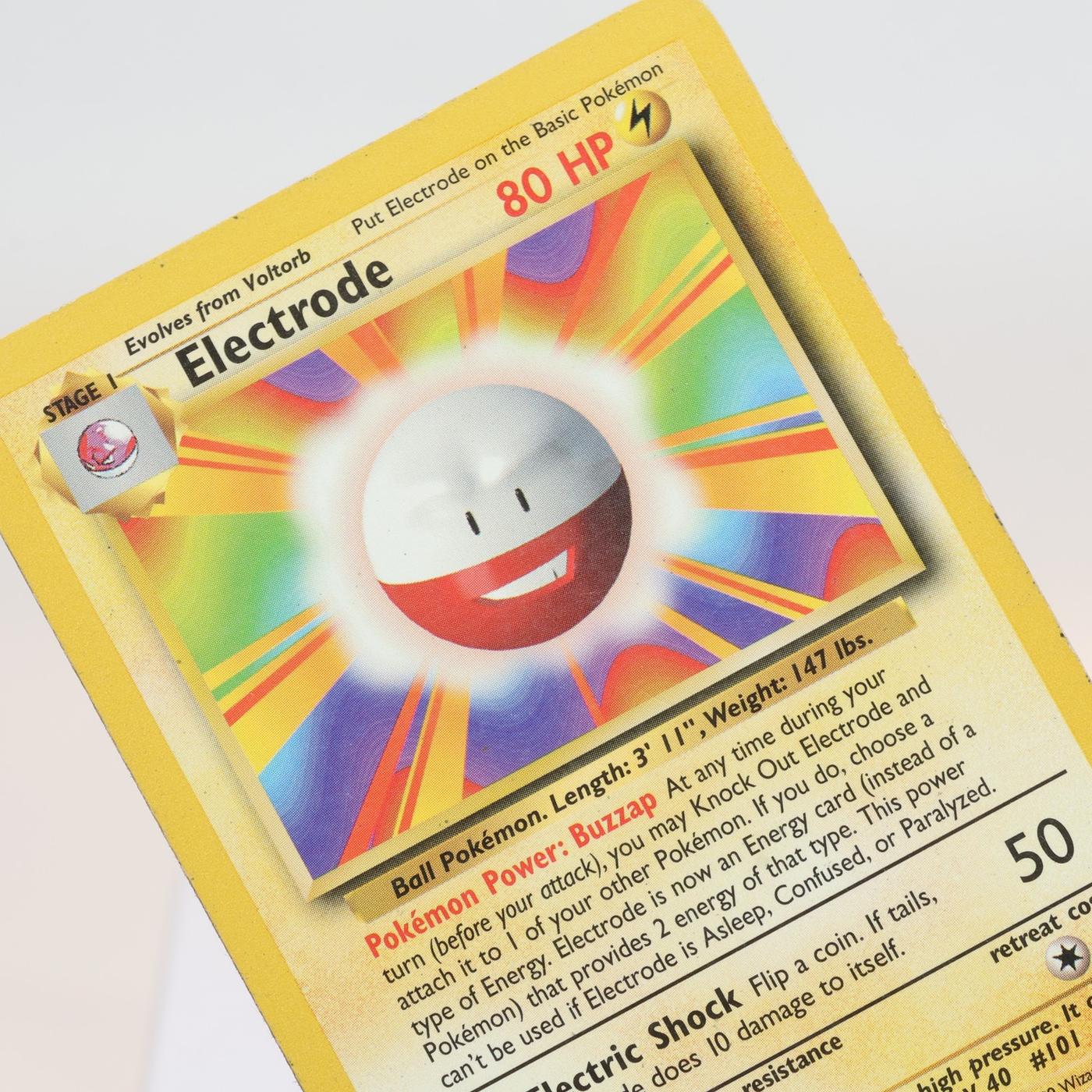 Pokemon TCG Electrode 21102 Base Set Rare WOTC PL 168232466137