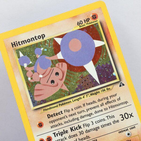 Pokemon TCG Hitmontop 375 Neo Discovery Holo Rare Unlimted WOTC 2001 EXC 168641009277
