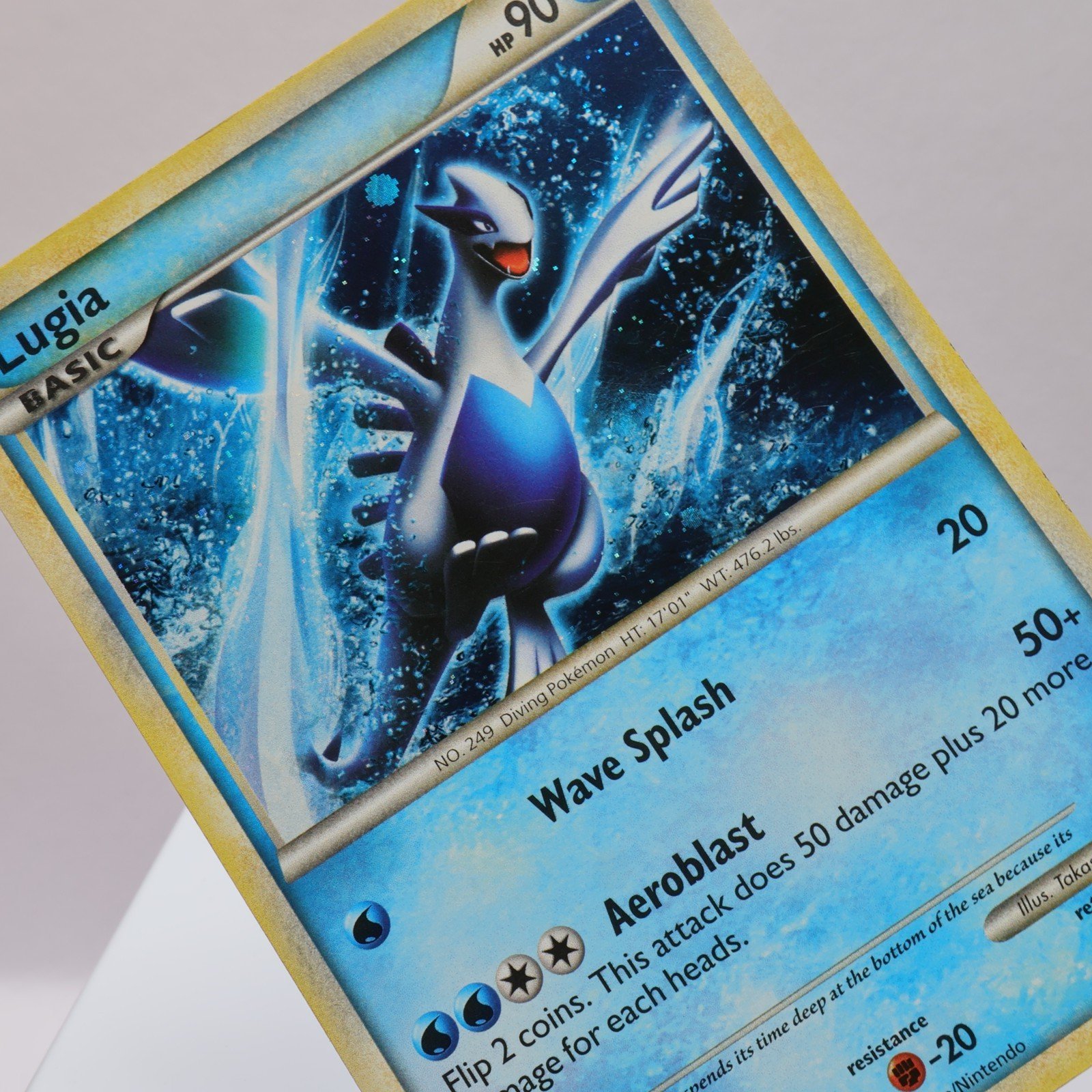 Pokemon TCG – Lugia HGSS02 HGSS Black Star Promo HeartGold & SoulSilver – EXC