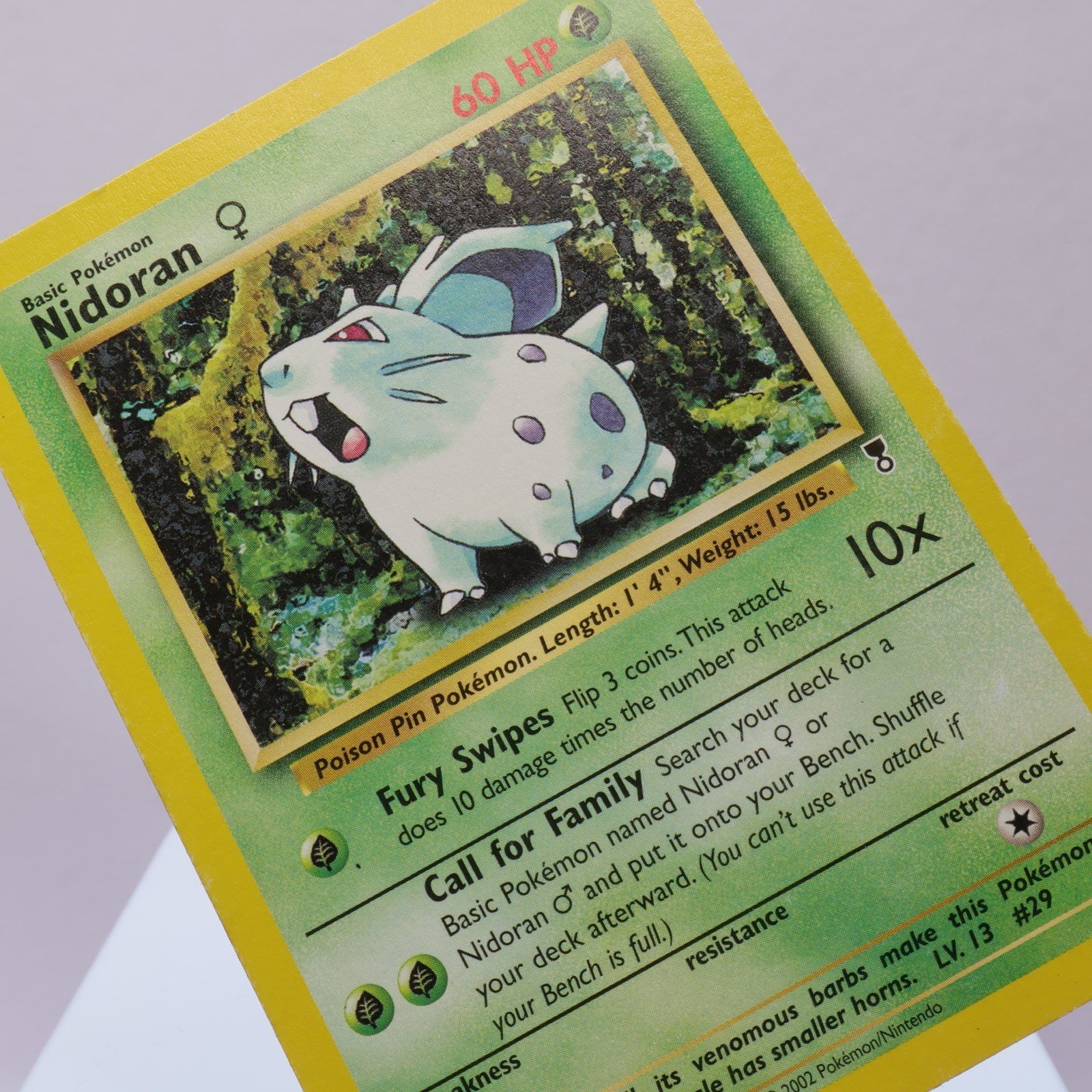 Pokemon TCG – Nidoran F 82/110 Legendary Collection Common  WOTC – HP