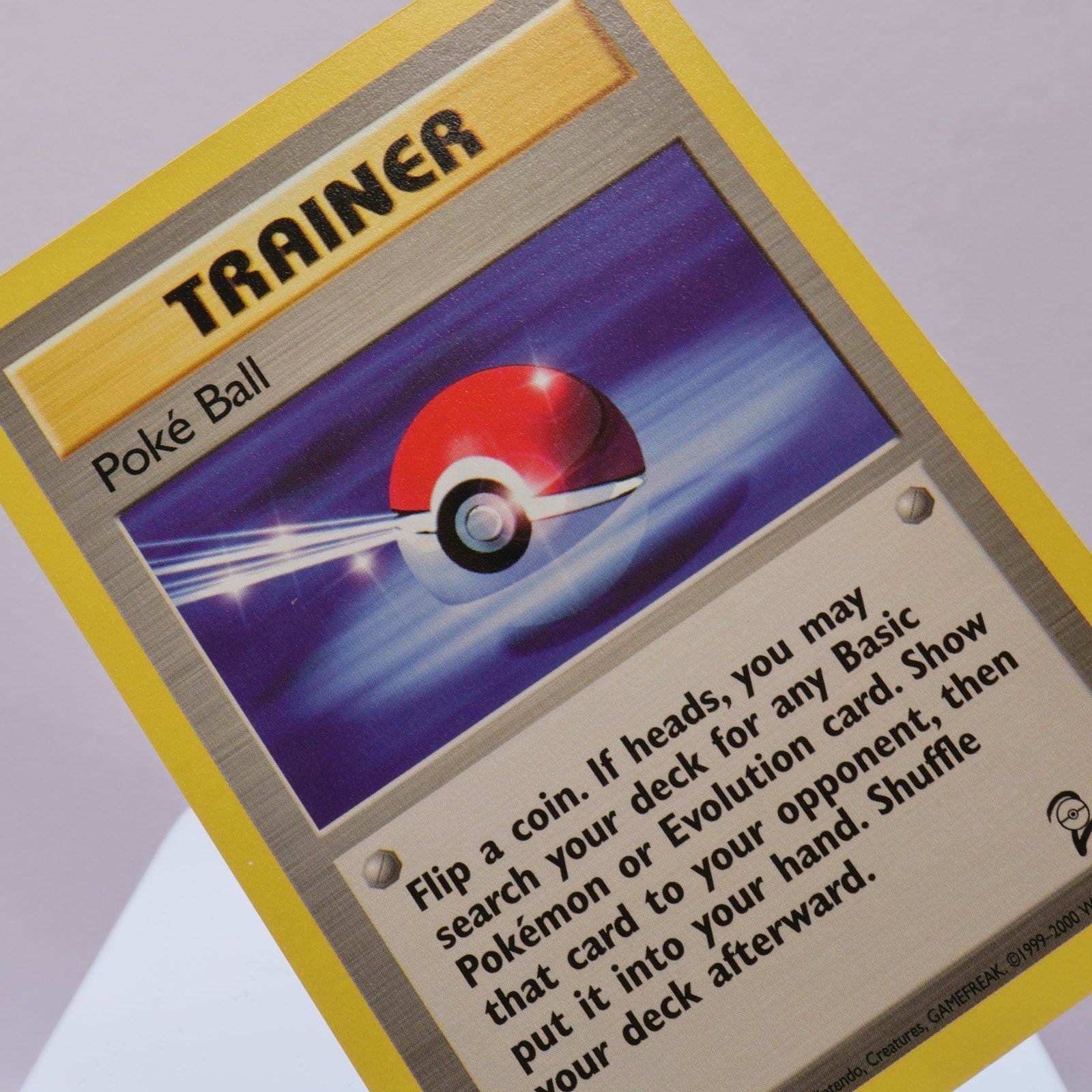 Pokemon TCG – Poké Ball 121/130 Base Set 2 Common  WOTC – NM