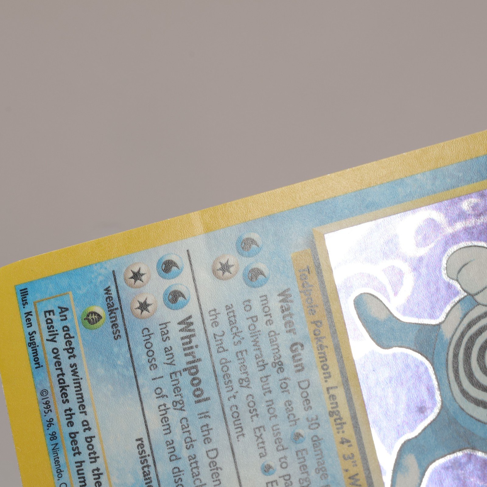Pokemon TCG Poliwrath 13102 Base Set Holo Rare Indent 167965977937 4