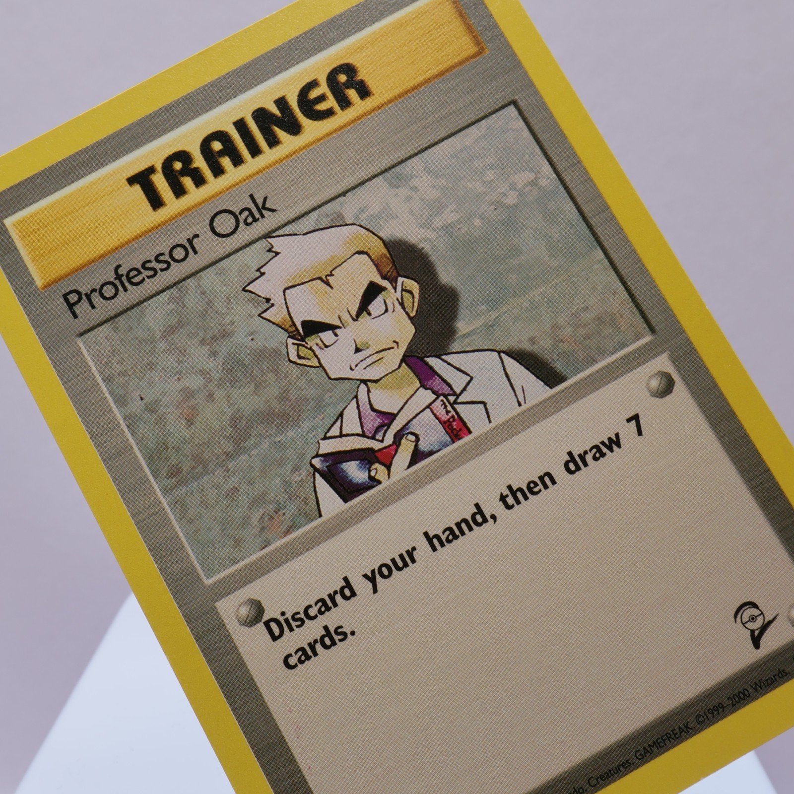 Pokemon TCG – Professor Oak 116/130 Base Set 2 Uncommon  WOTC – NM