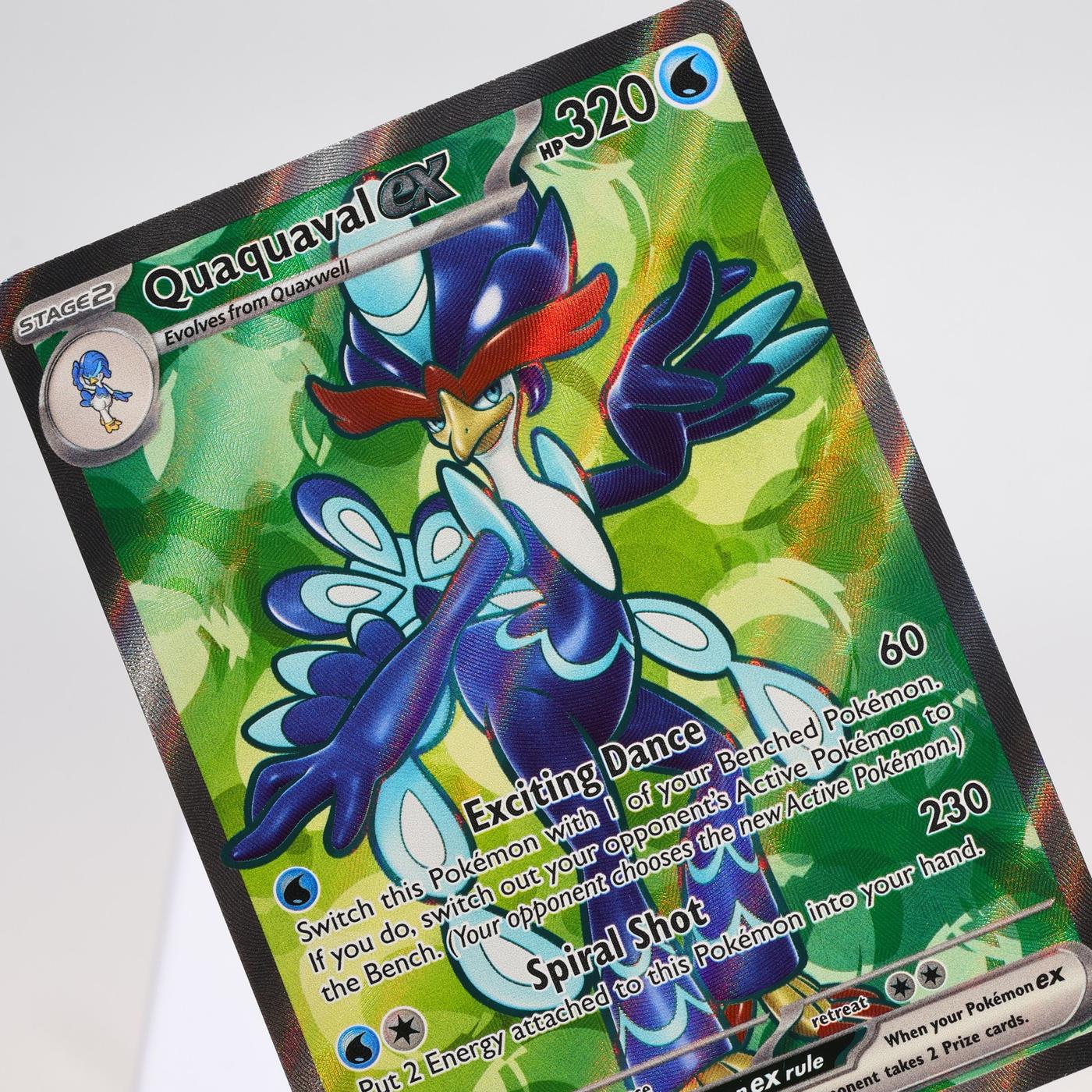 Pokemon TCG Quaquaval Ex 235193 Paldea Evolved Ultra Rare NM 168289851167