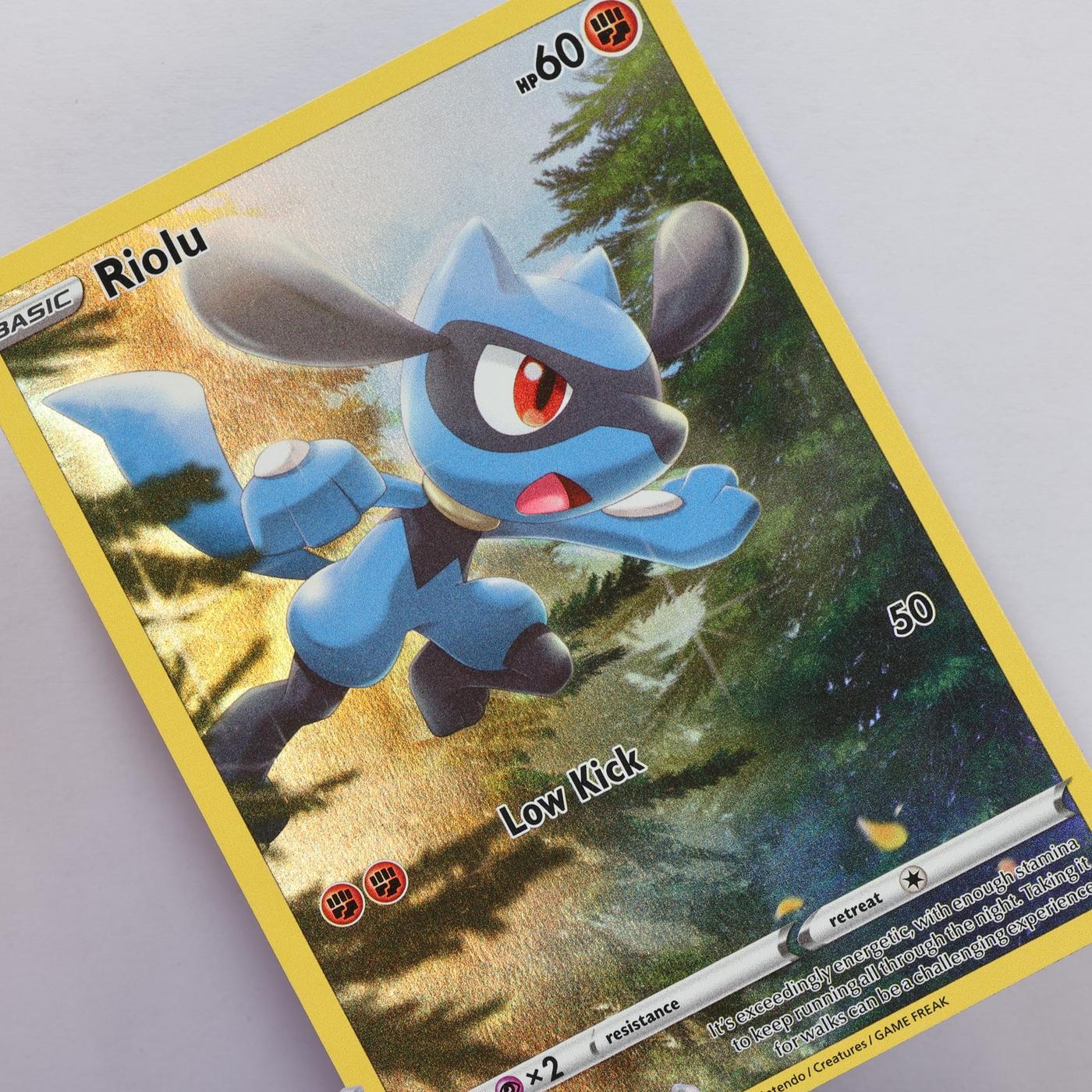 Pokemon TCG Riolu GG26GG70 Crown Zenith Galarian Gallery WOTC NMM 168575354957