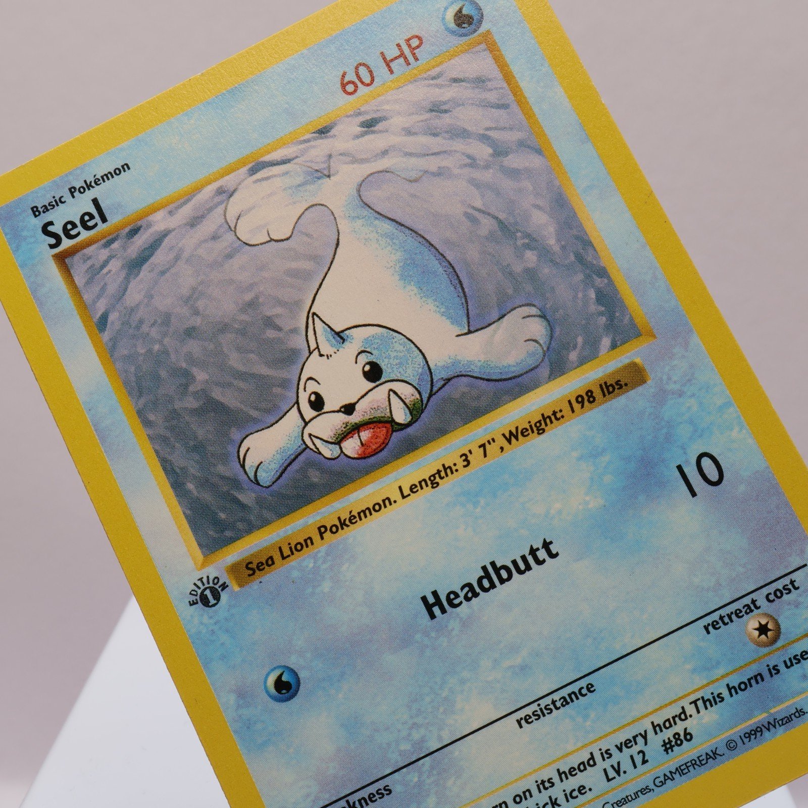 Pokemon TCG – Seel 41/102 Base Set Uncommon 1st Edition WOTC 1999 – EXC
