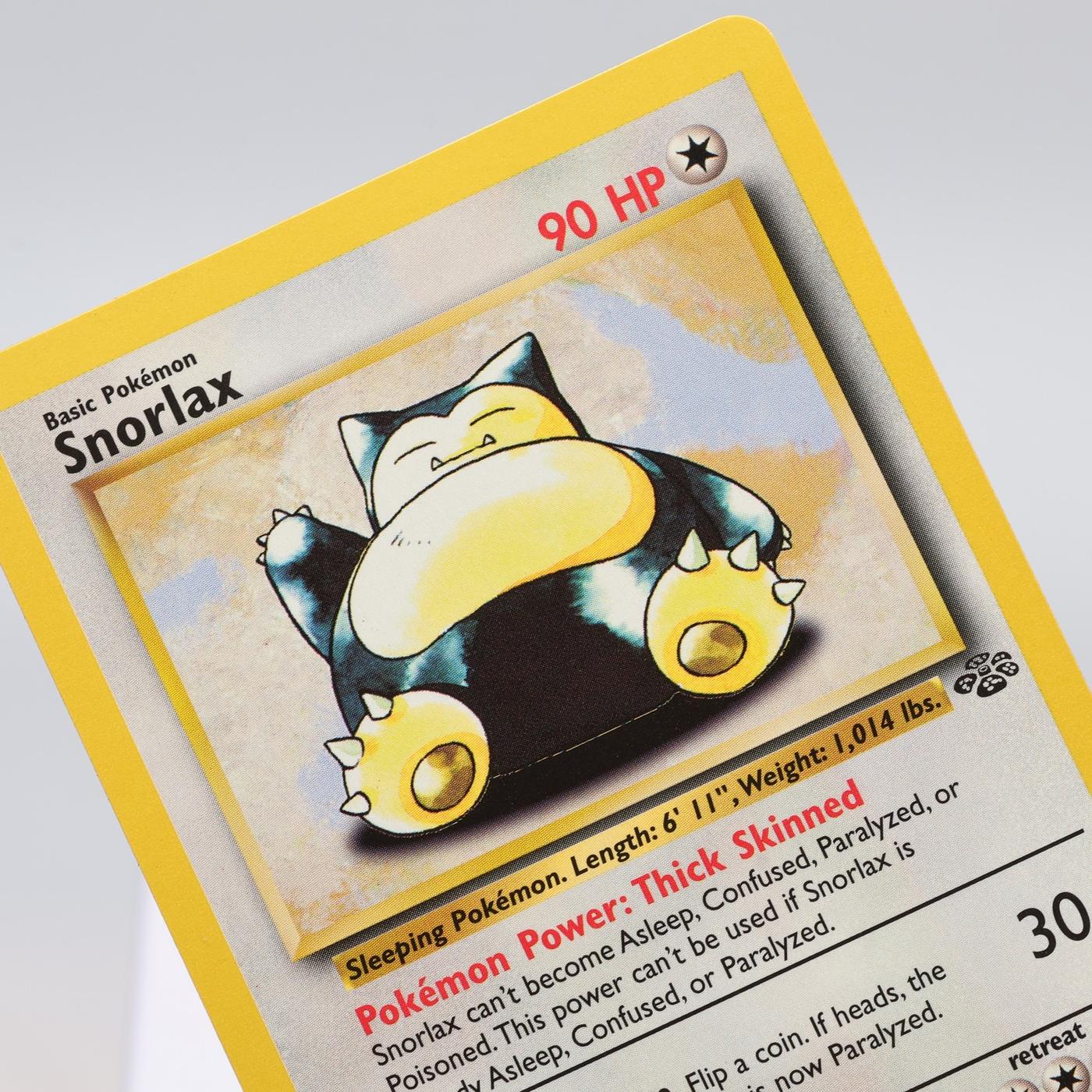 Pokemon TCG Snorlax 2764 Jungle Rare WOTC EXCNM 168421188137