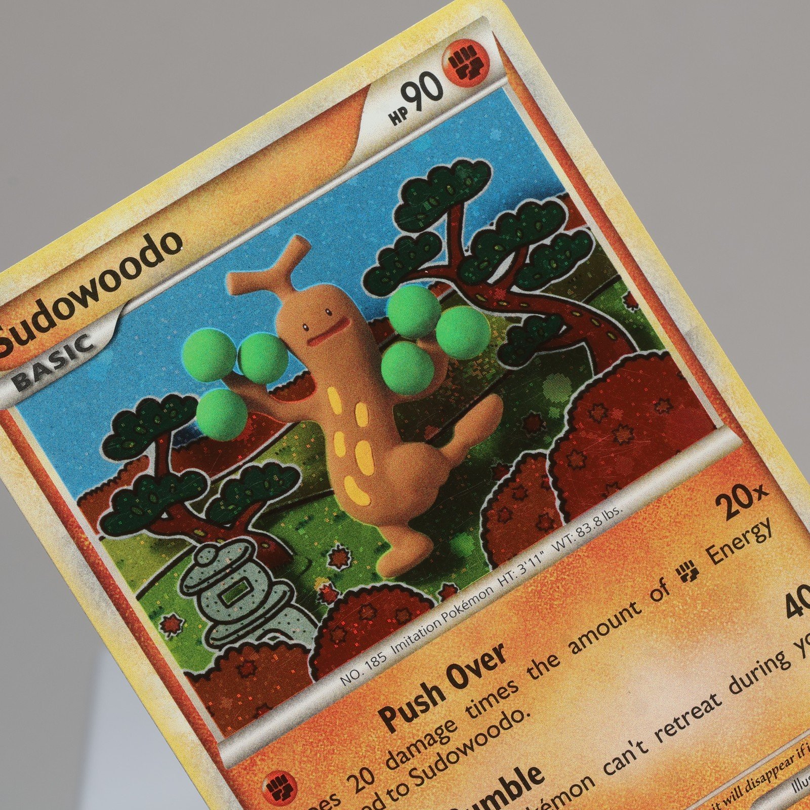 Pokemon TCG – Sudowoodo 9/95 Unleashed Holo Rare – EXC – See Pics