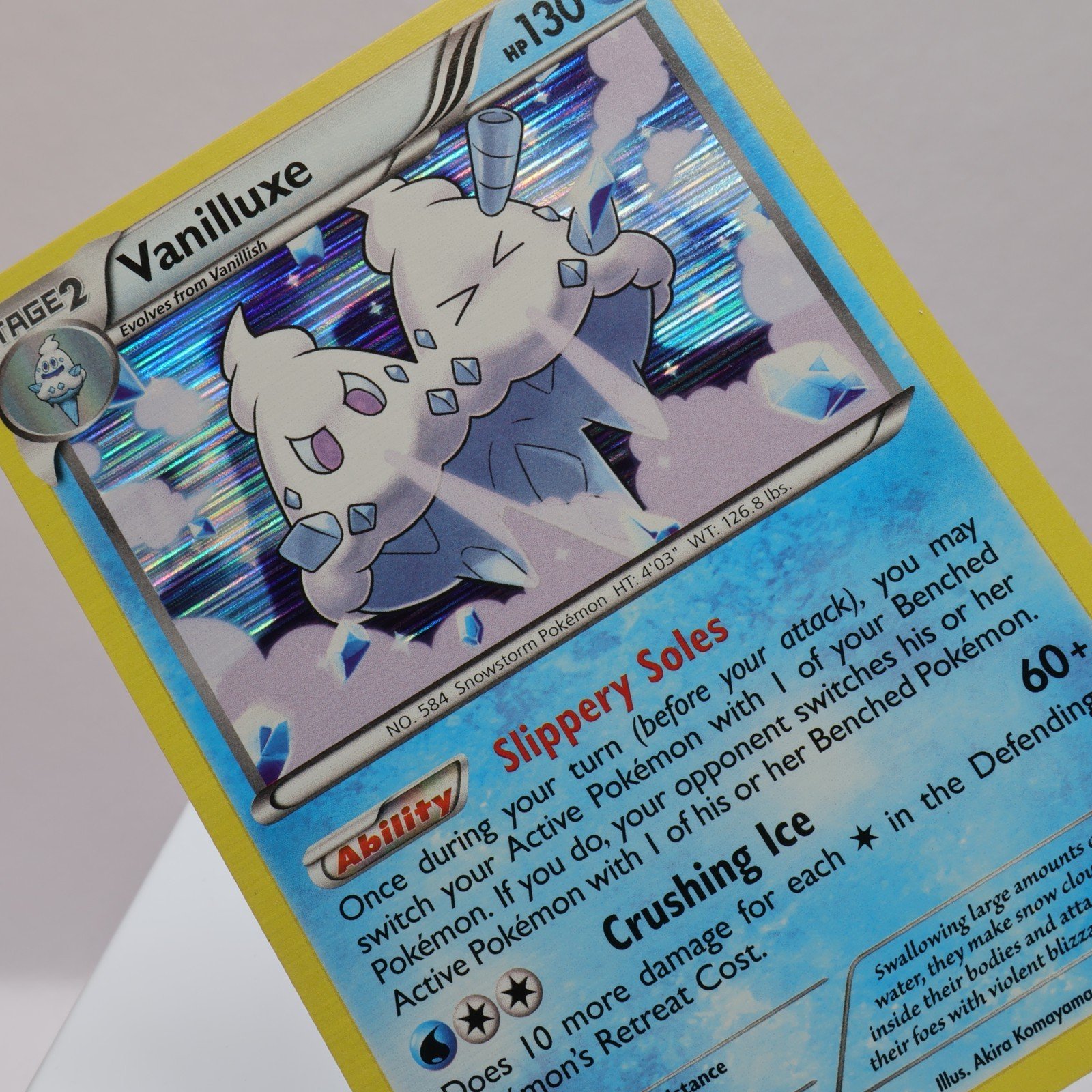 Pokemon TCG – Vanilluxe 33/99 Next Destinies Holo Rare   – EXC/NM