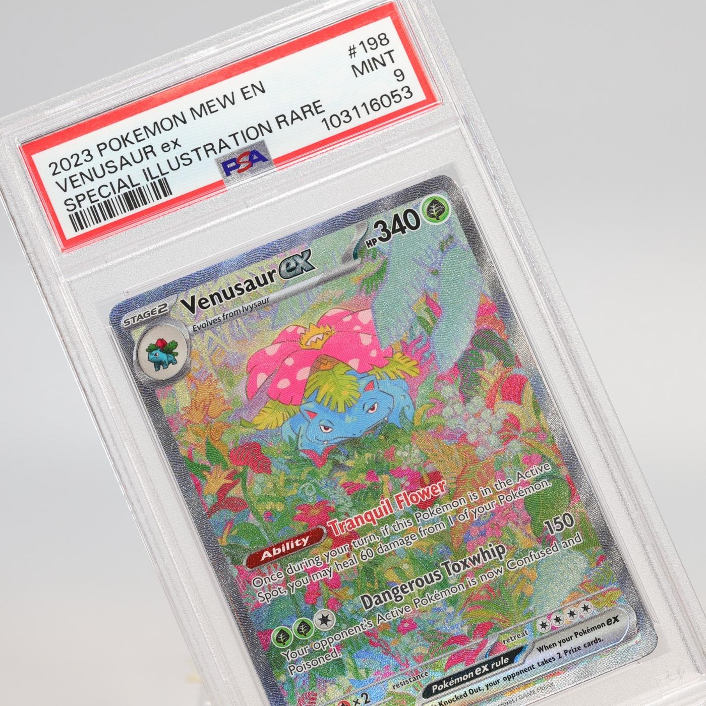 Pokemon TCG Venusaur EX 198165 Scarlet Violet 151 SIR PSA 9 Mint 168349694357