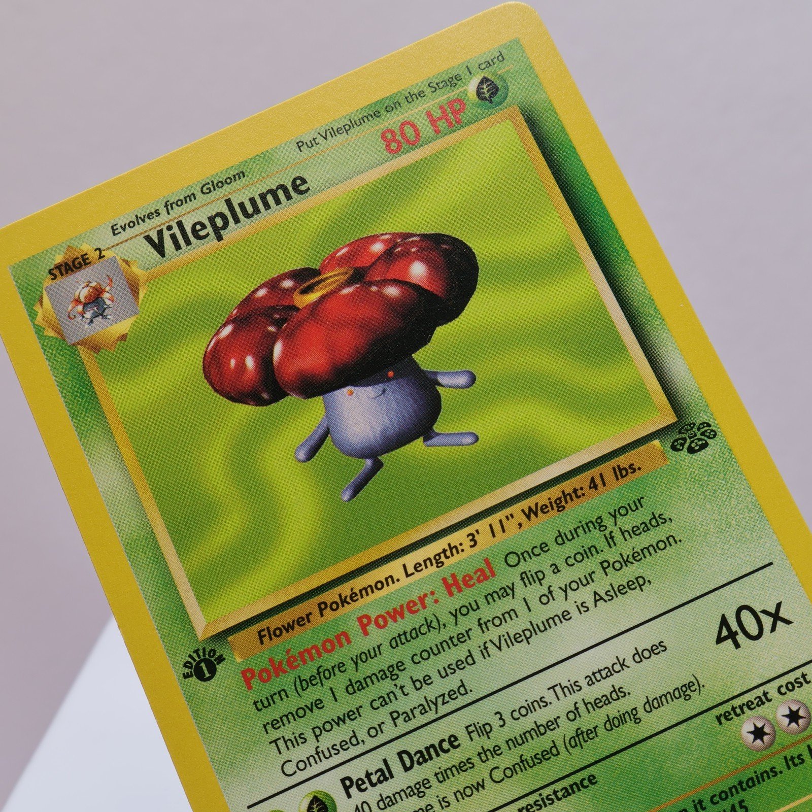 Pokemon TCG Vileplume 3164 Jungle Rare 1st Edition WOTC 1999 EXCNM 167830364487
