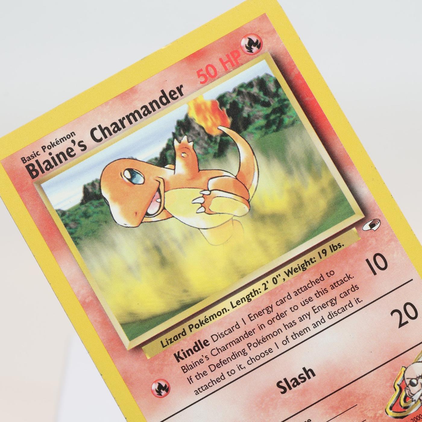 Pokemon TCG Blaines Charmander 61132 Gym Heroes Common WOTC EXC 168232466128