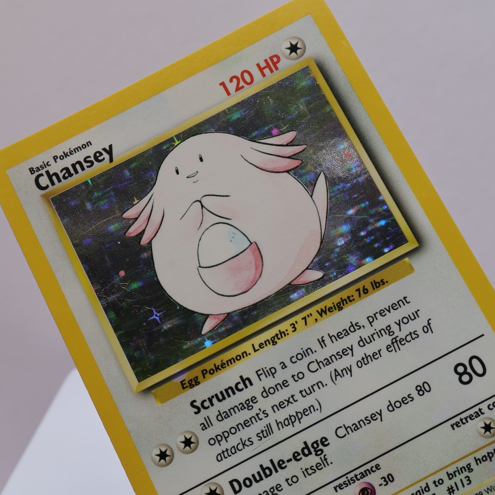 Pokemon TCG Chansey 3102 Base Set Holo Rare WOTC 1999 EXC 167830364488