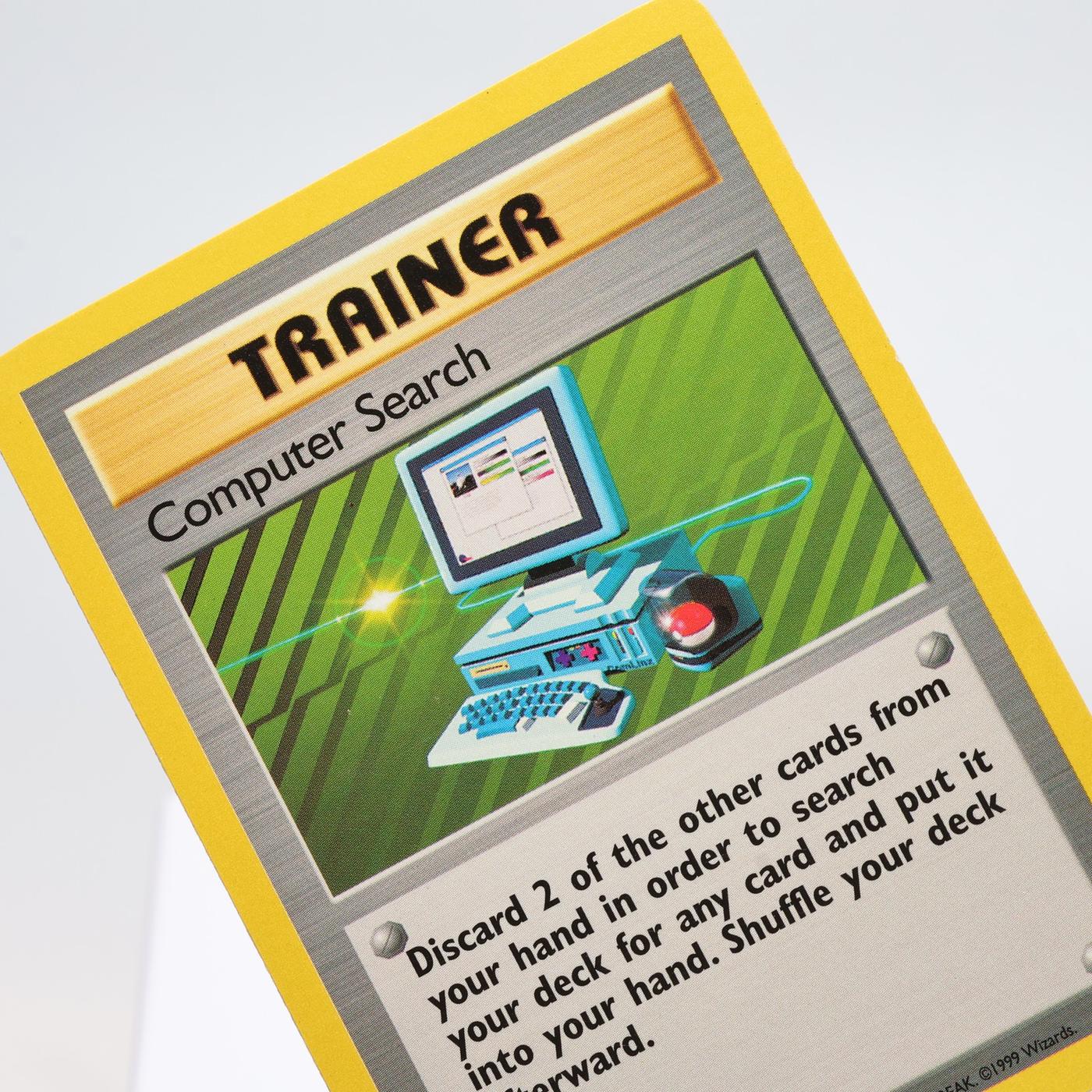Pokemon TCG – Computer Search 71/102 Base Set Rare  WOTC – NM