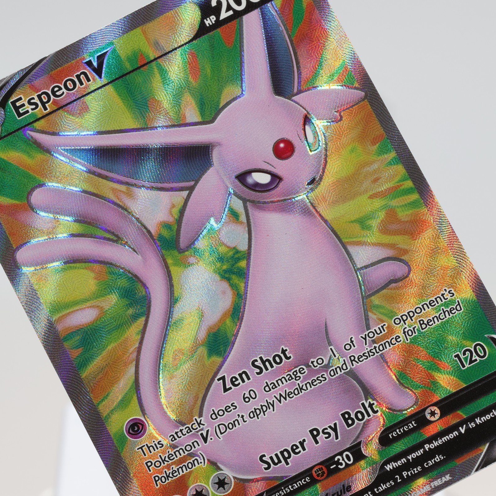 Pokemon TCG Espeon V 179203 Evolving Skies Full Art WOTC 1999 NM 168144948328