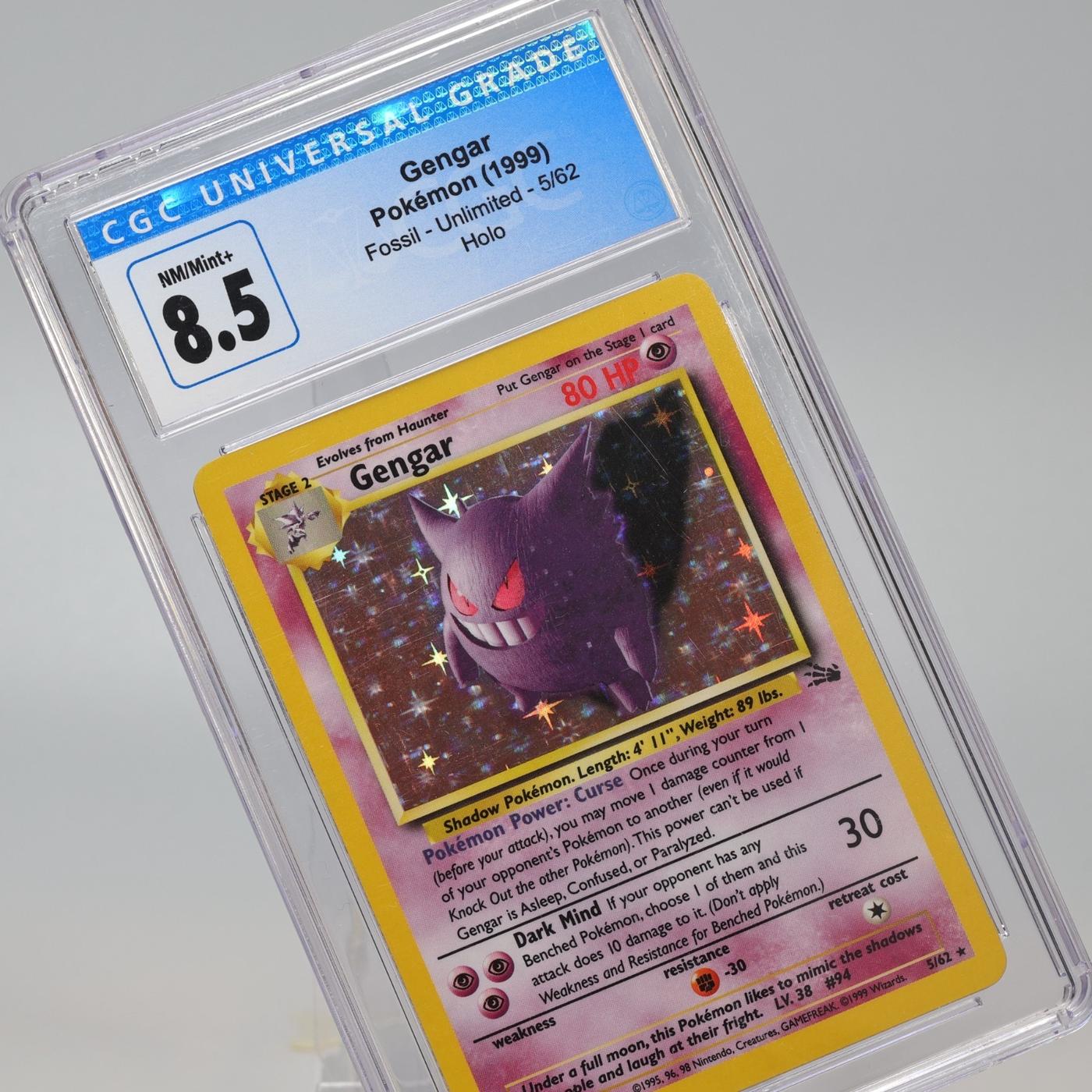 Pokemon TCG Gengar 562 Holo Rare WOTC CGC 85 NMMint 168349695208