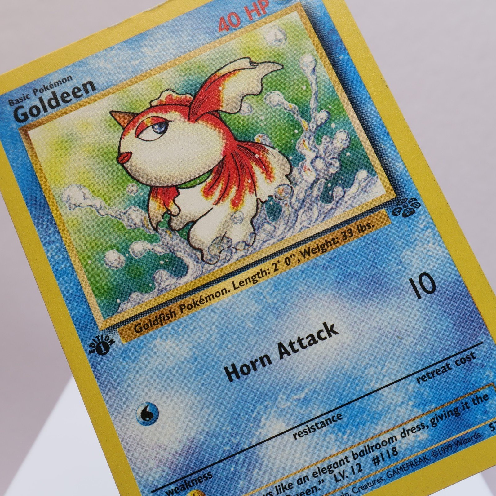 Pokemon TCG Goldeen 5364 Jungle Common 1st Edition WOTC 1999 MP 167755944038