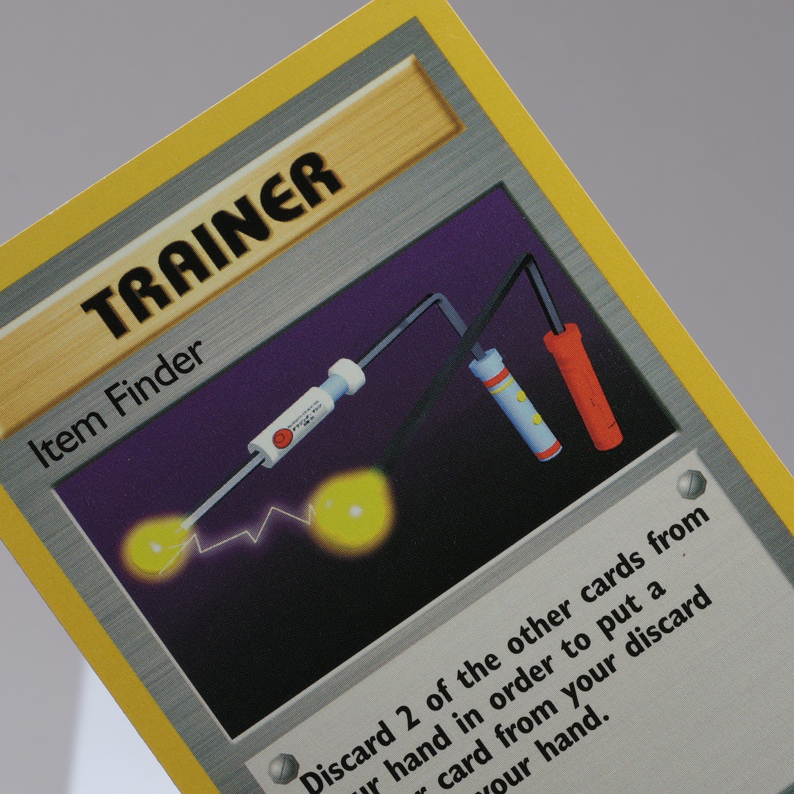 Pokemon TCG – Item Finder 74/102 Base Set Rare  WOTC 1999 – NM