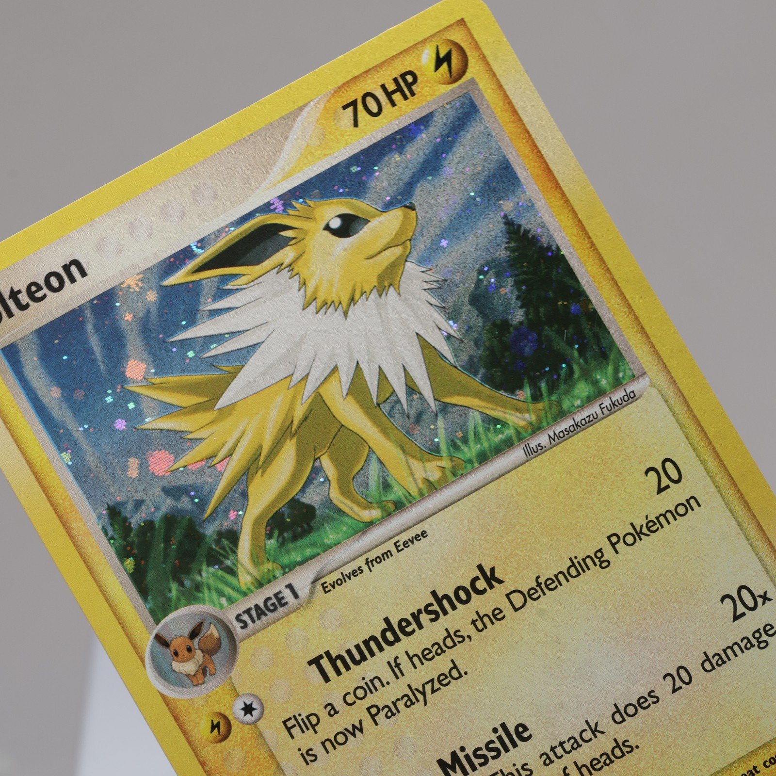 Pokemon TCG Jolteon 3 POP Series 3 Rare EXCNM Indent 167974214008