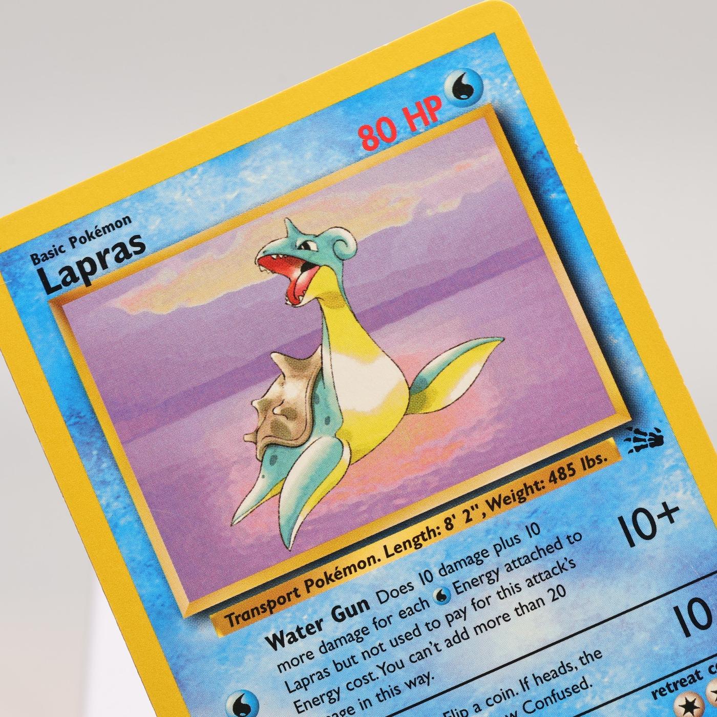 Pokemon TCG Lapras 2562 Fossil Rare WOTC EXC 168411843678