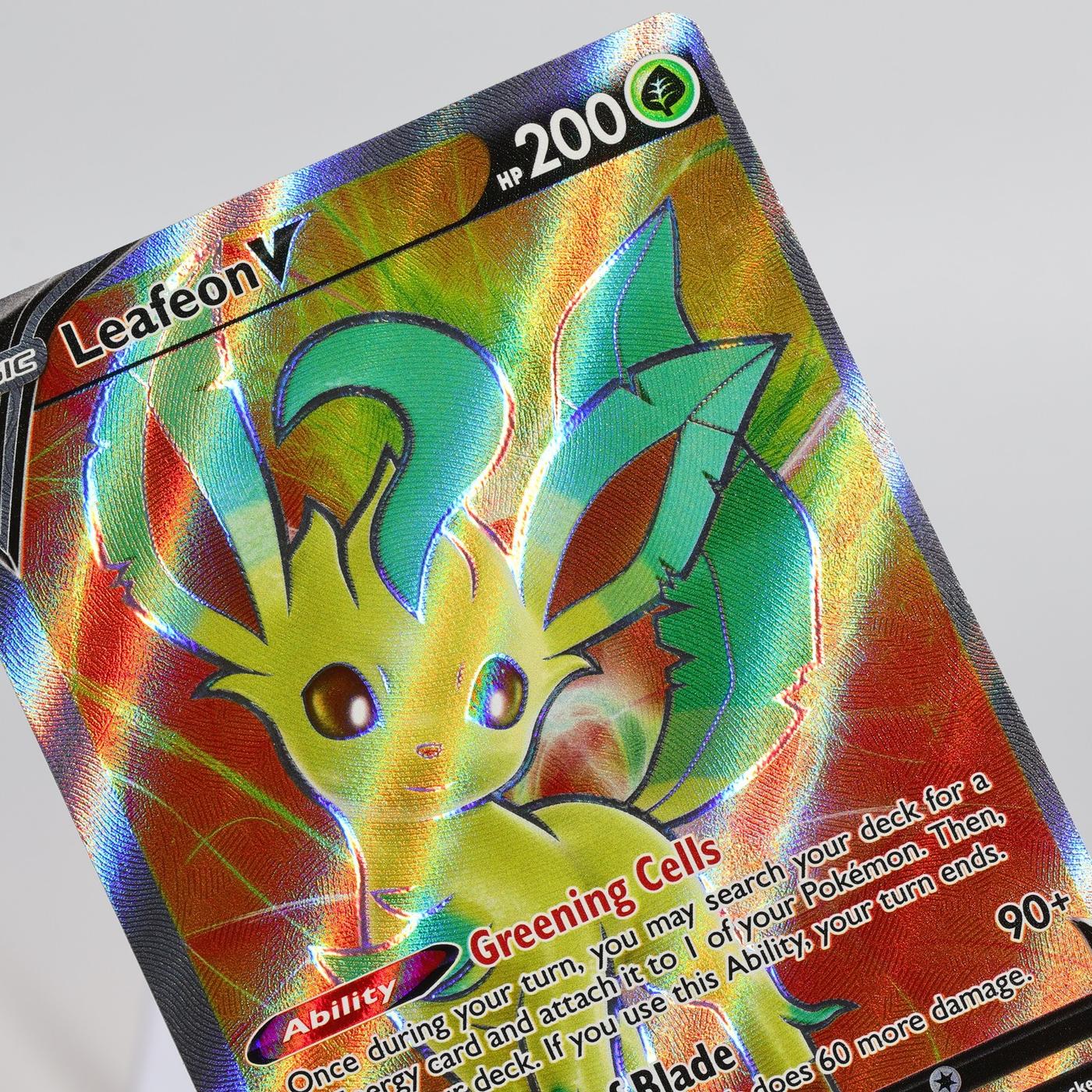 Pokemon TCG Leafeon V 166203 Evolving Skies Full Art NMM 168287250378