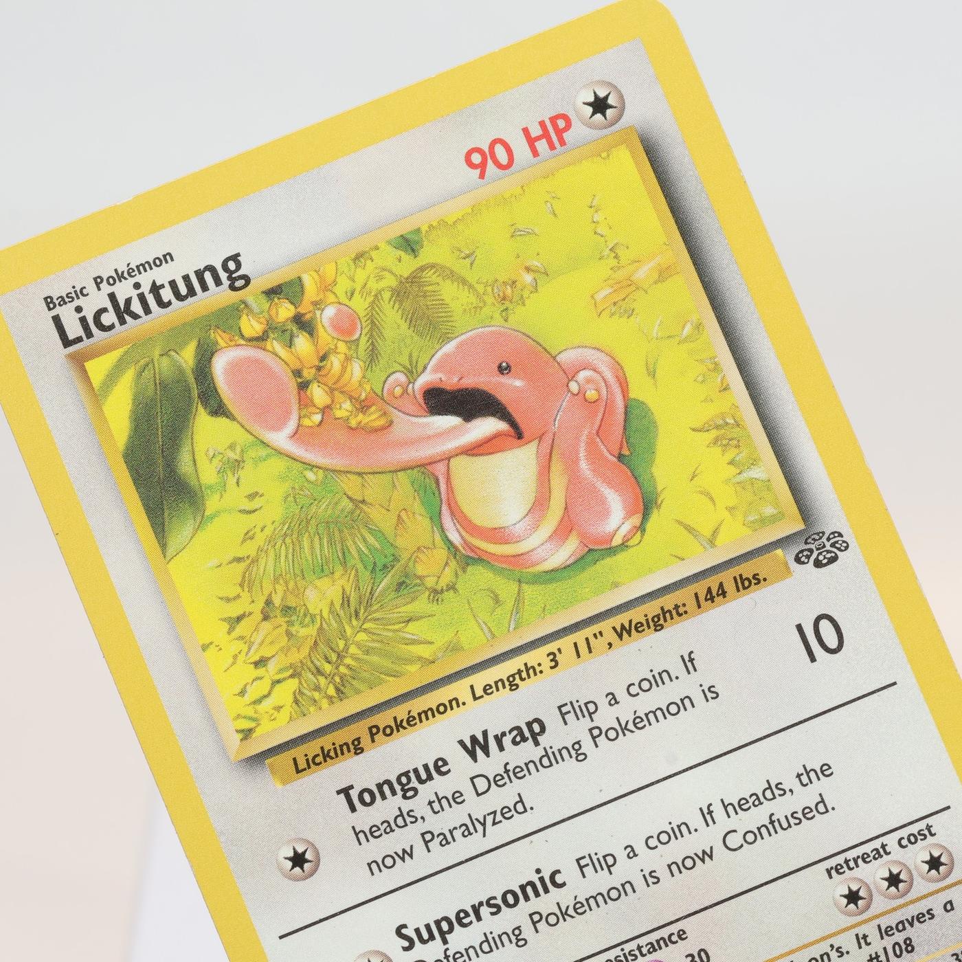 Pokemon TCG Lickitung 3864 Jungle Uncommon WOTC EXC 168232466088