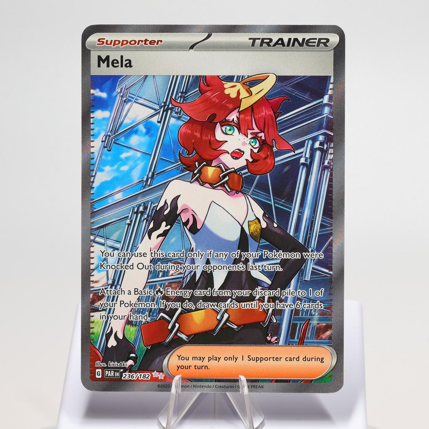 Pokemon TCG Mela 236182 Paradox Rift Ultra Rare NM 168289851198 2
