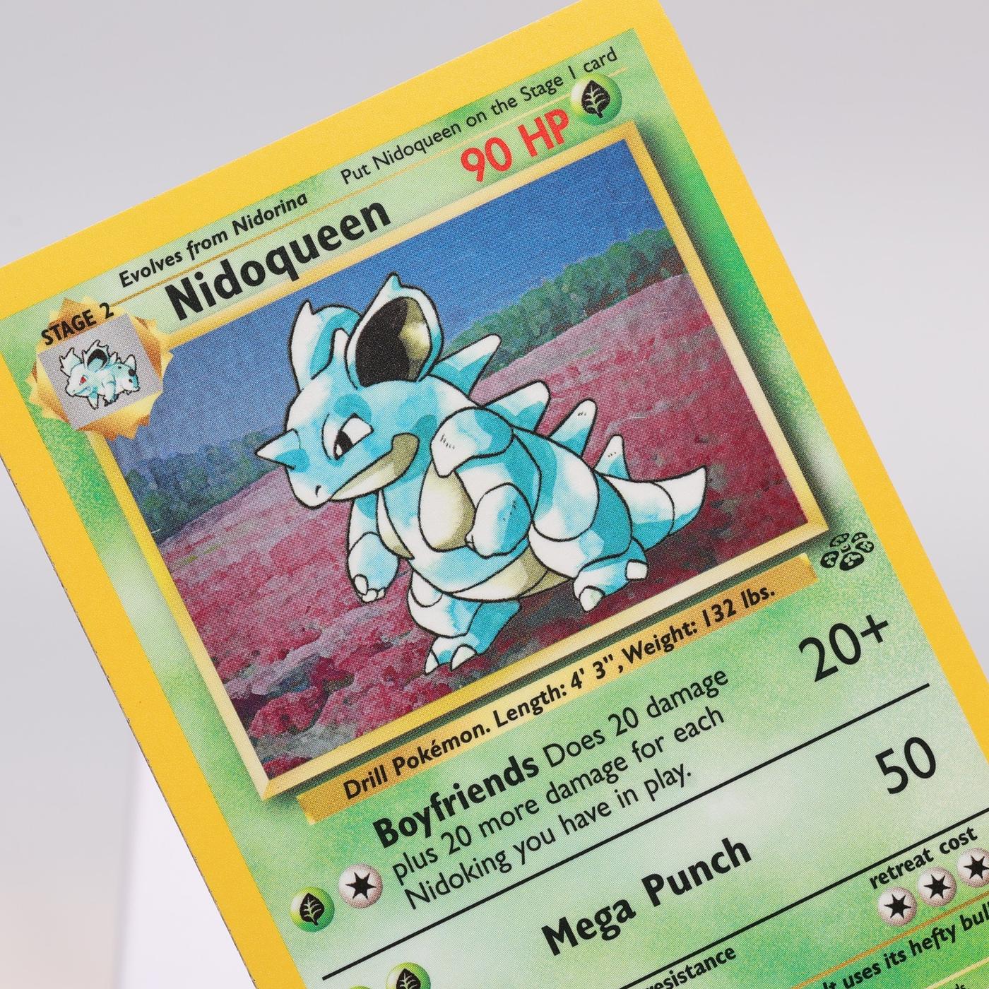 Pokemon TCG Nidoqueen 764 Jungle Holo Rare WOTC EXCNM 168421188098