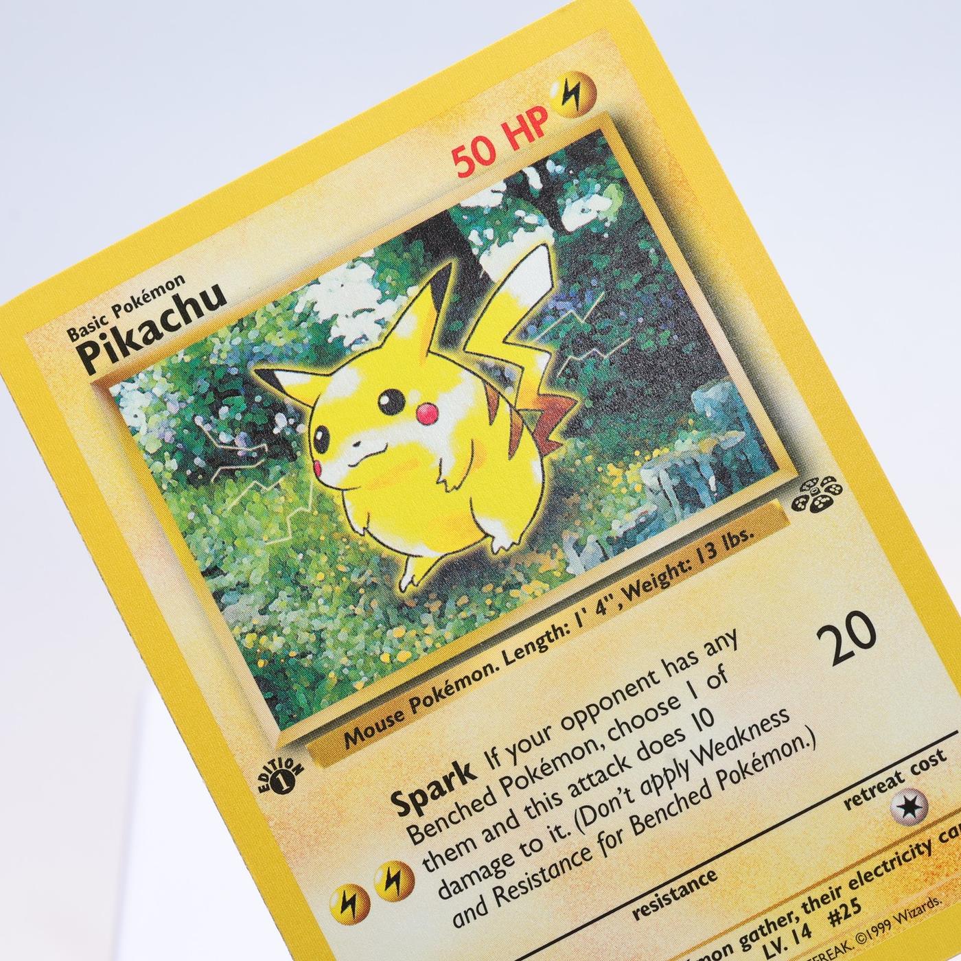 Pokemon TCG Pikachu 6064 Jungle Common 1st Edition WOTC NM 168300703688