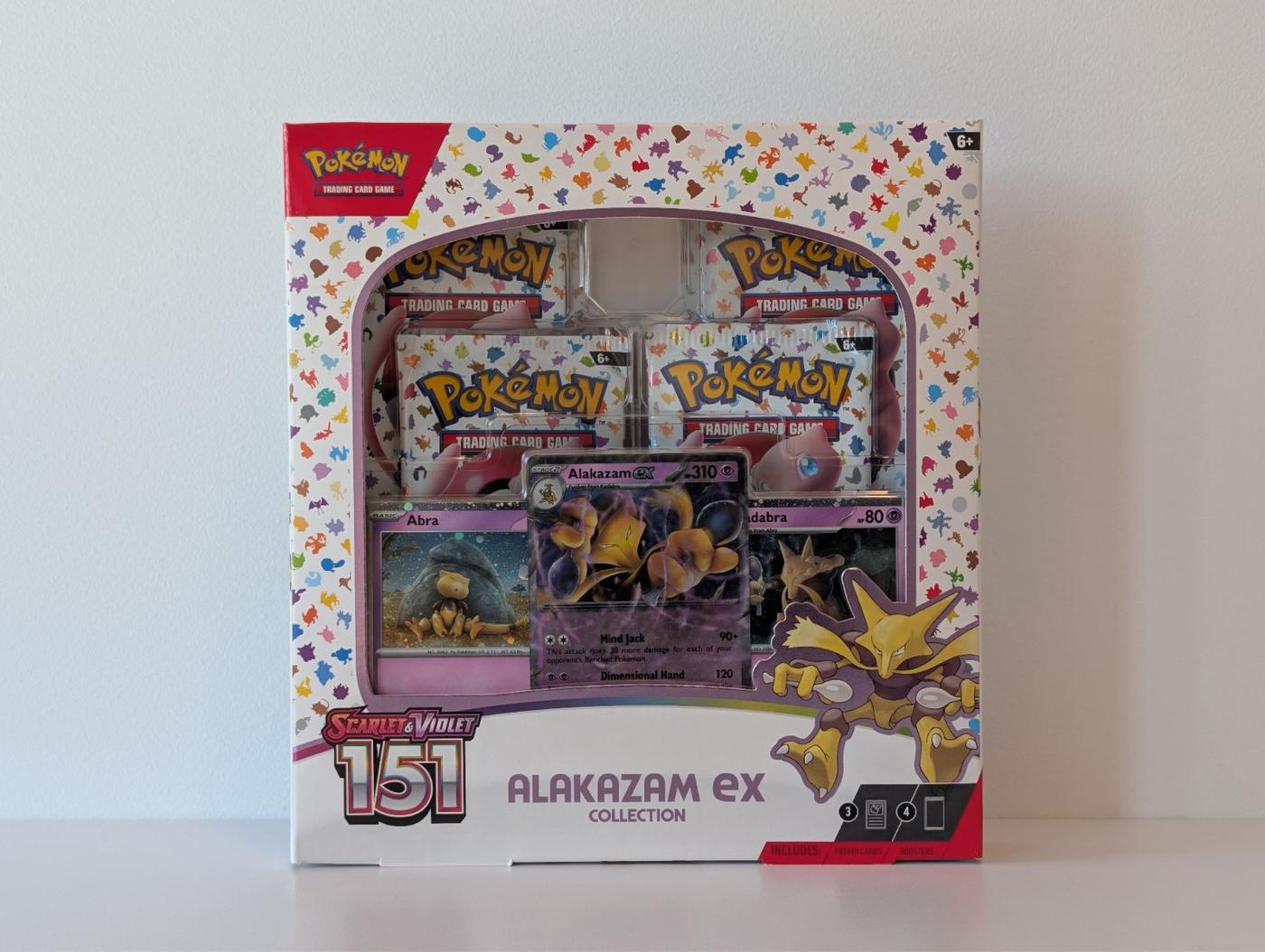 Pokemon TCG Scarlet Violet 151 Alakazam Ex Collection Box Sealed 168335865238 2