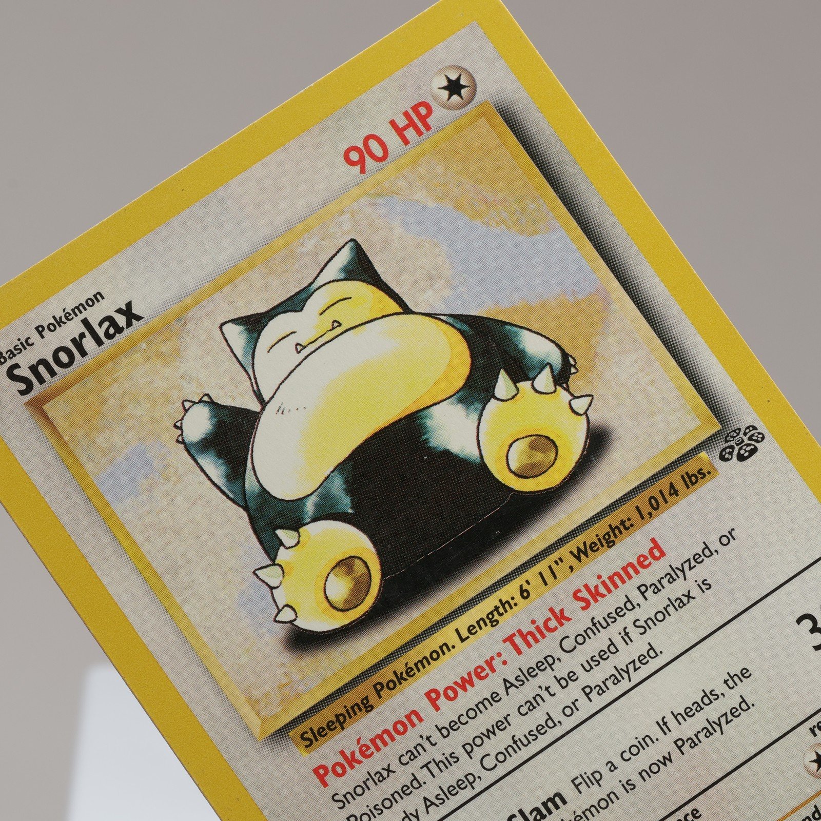 Pokemon TCG Snorlax 2764 Jungle Rare WOTC 1999 MP 167950659098