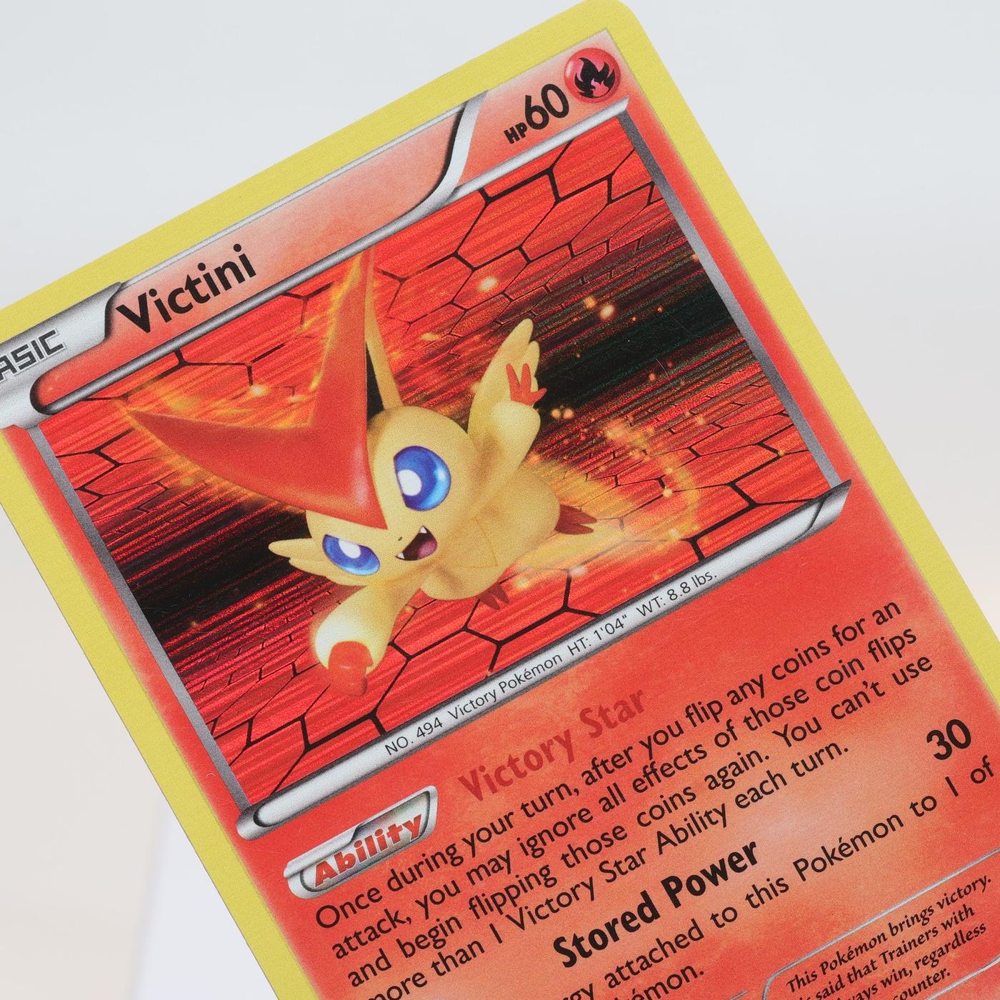 Pokemon TCG Victini Bw320 BW Black Star Promo V For Victini Tin WOTC EXC 168232466138