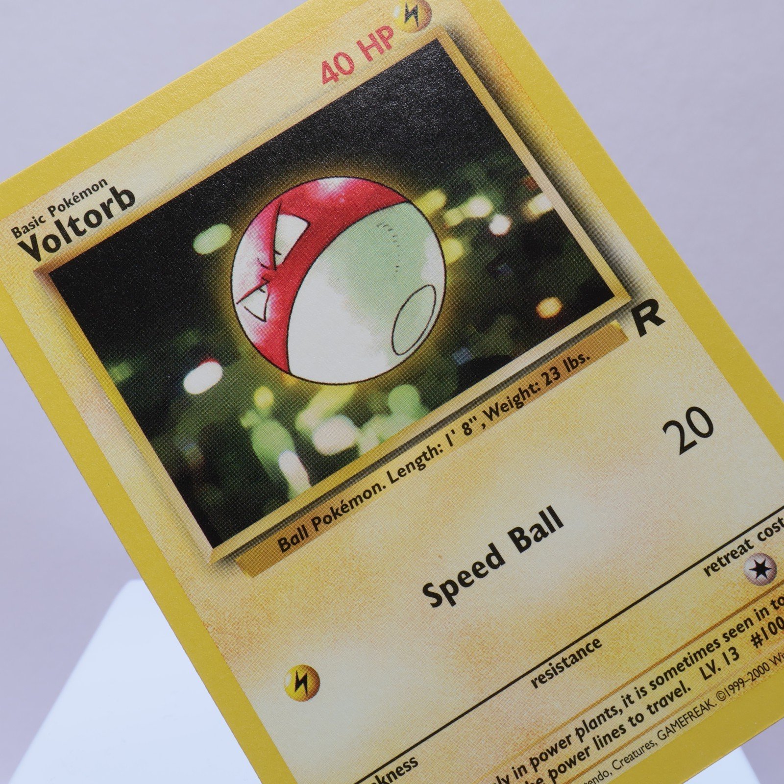 Pokemon TCG – Voltorb 69/82 Team Rocket Common  WOTC – NM