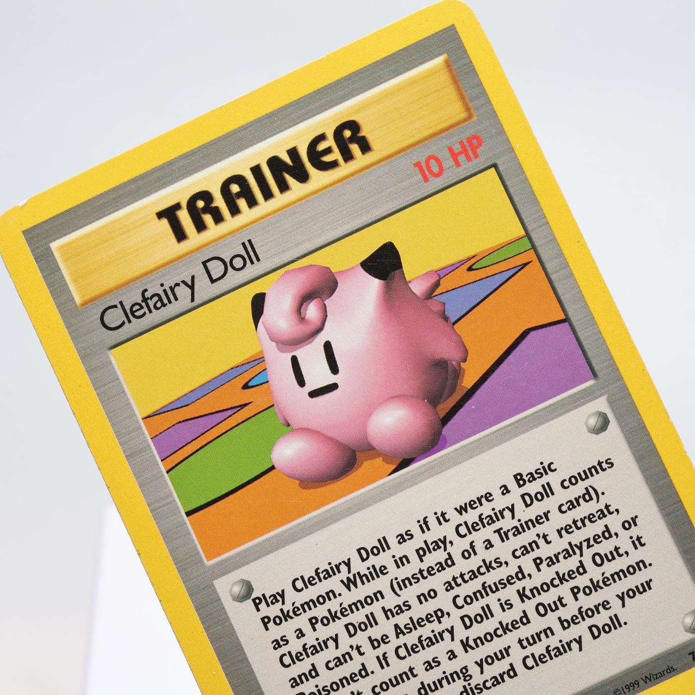 Pokemon TCG – Clefairy Doll 70/102 Base Set Rare  WOTC – MP