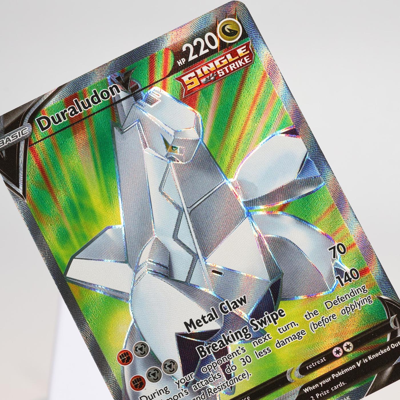 Pokemon TCG Duraludon V 197203 Evolving Skies Full Art NM 168287250389