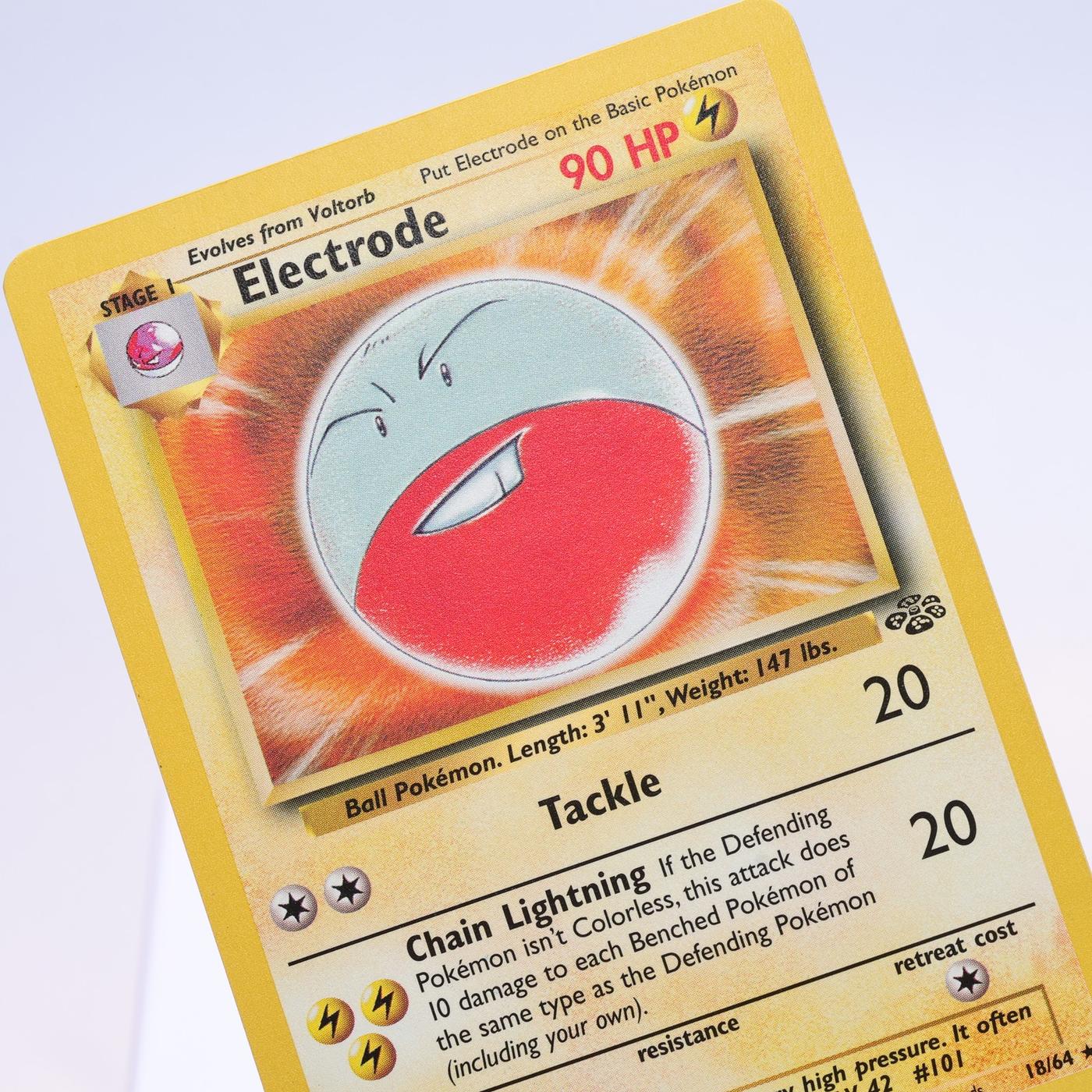 Pokemon TCG Electrode 1864 Jungle Rare WOTC NM 168300703699