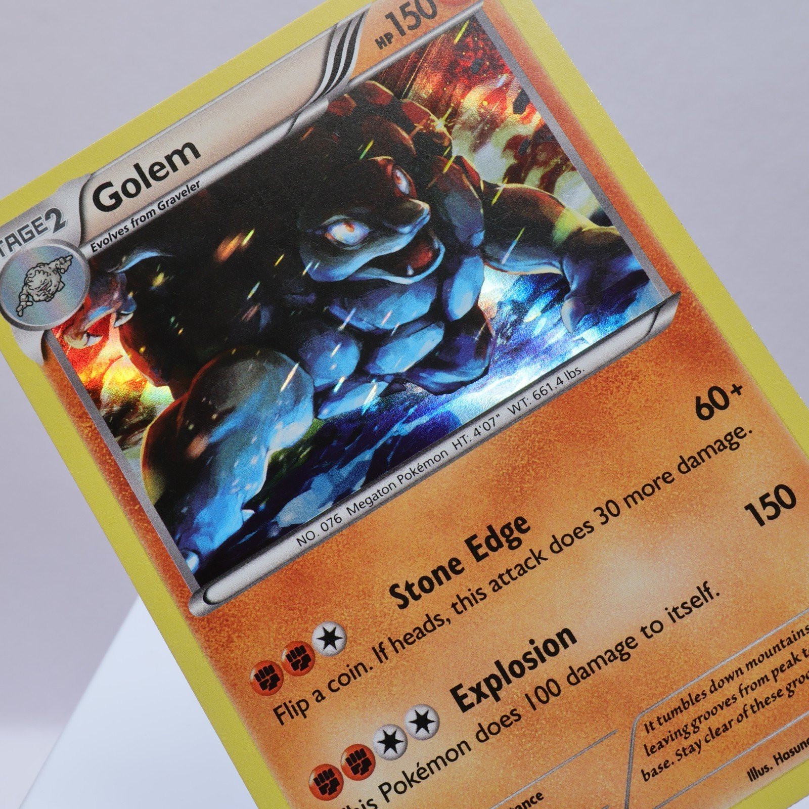 Pokemon TCG – Golem 45/83 Generations Holo Rare   – EXC