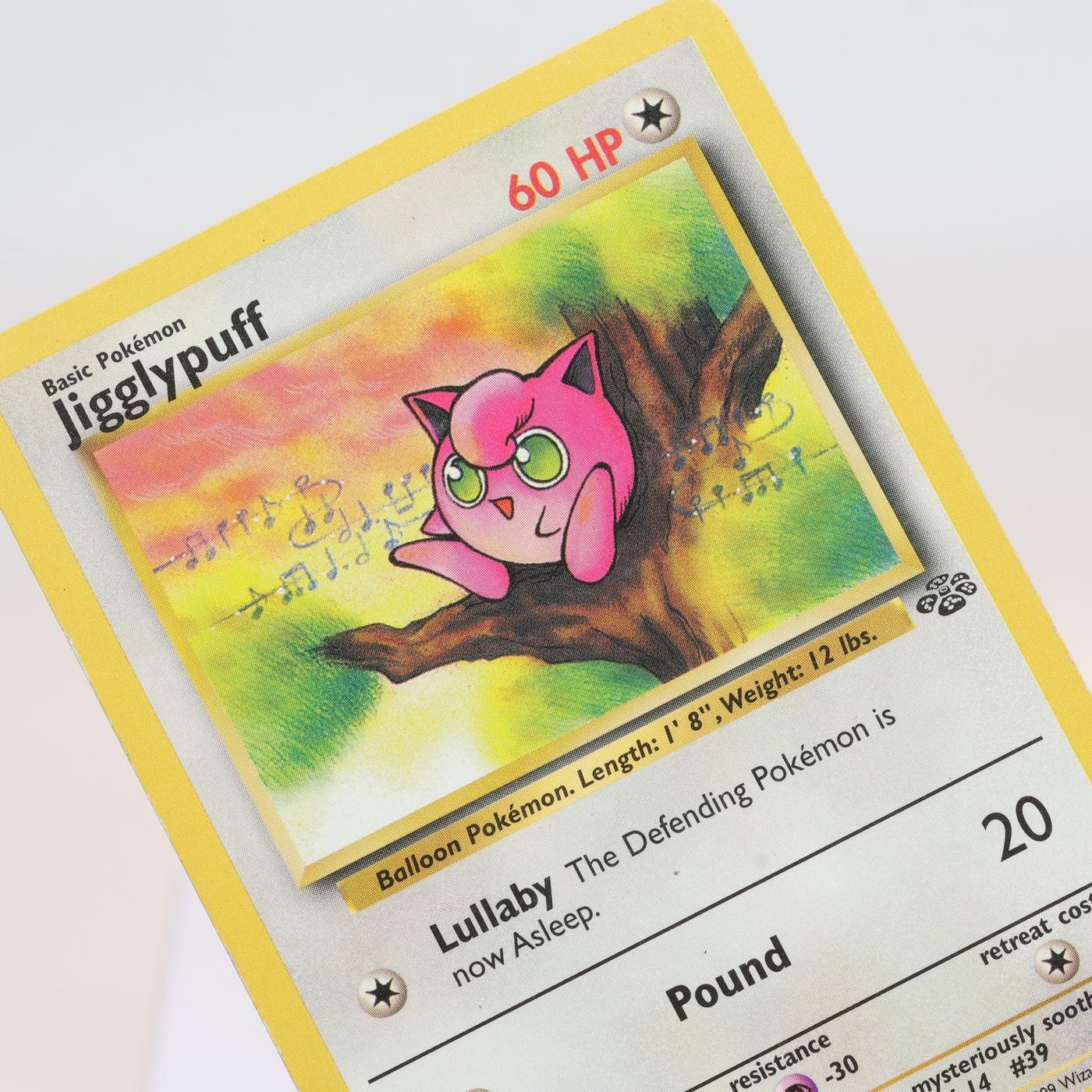 Pokemon TCG Jigglypuff 5464 Jungle Common WOTC MPIndent 168232466149