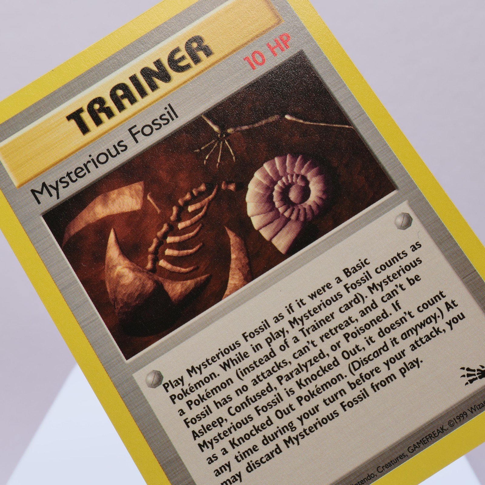 Pokemon TCG – Mysterious Fossil 62/62 Fossil Common  WOTC 1999 – EXC/NM