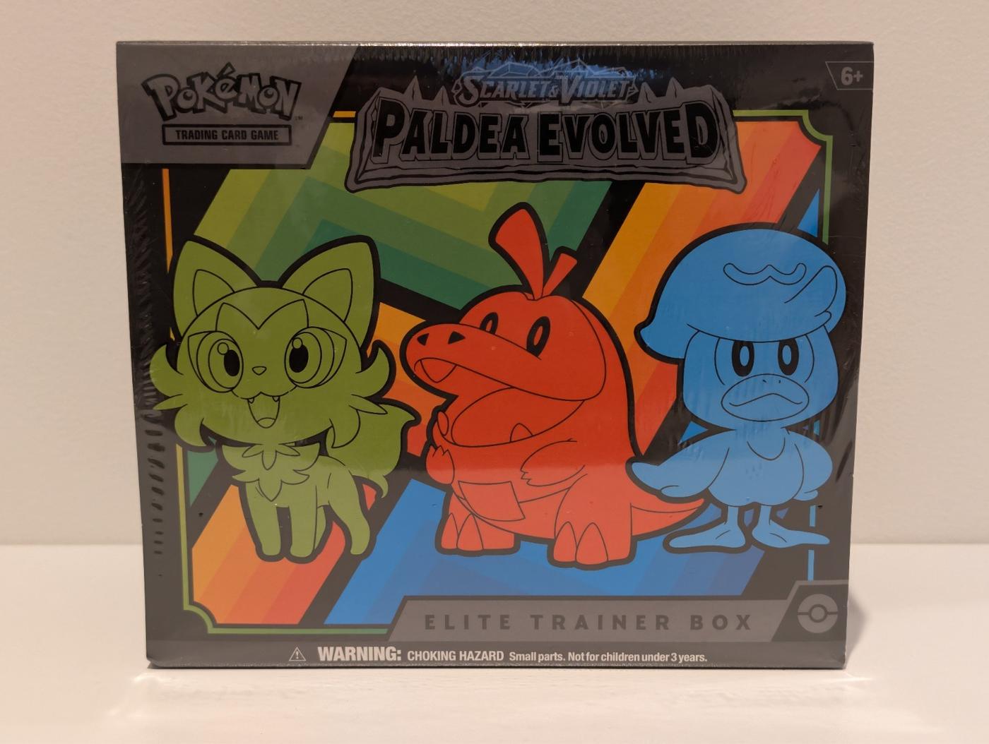 Pokemon TCG Paldea Evolved Elite Trainer Box Scarlet Violet ETB Sealed 168381228869