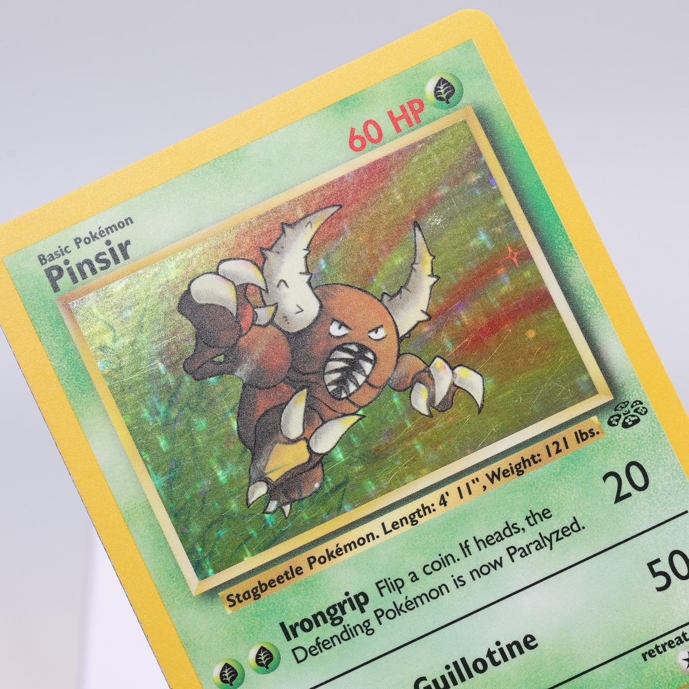 Pokemon TCG Pinsir 964 Jungle Holo Rare WOTC EXCNM 168421188109