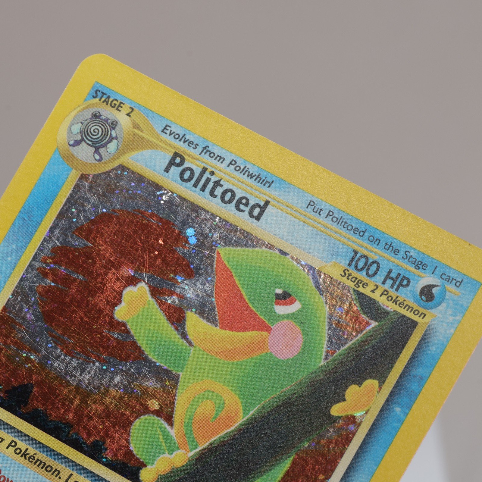 Pokemon TCG Politoed 875 Neo Discovery Holo Rare LP See Pics 167974214019 4