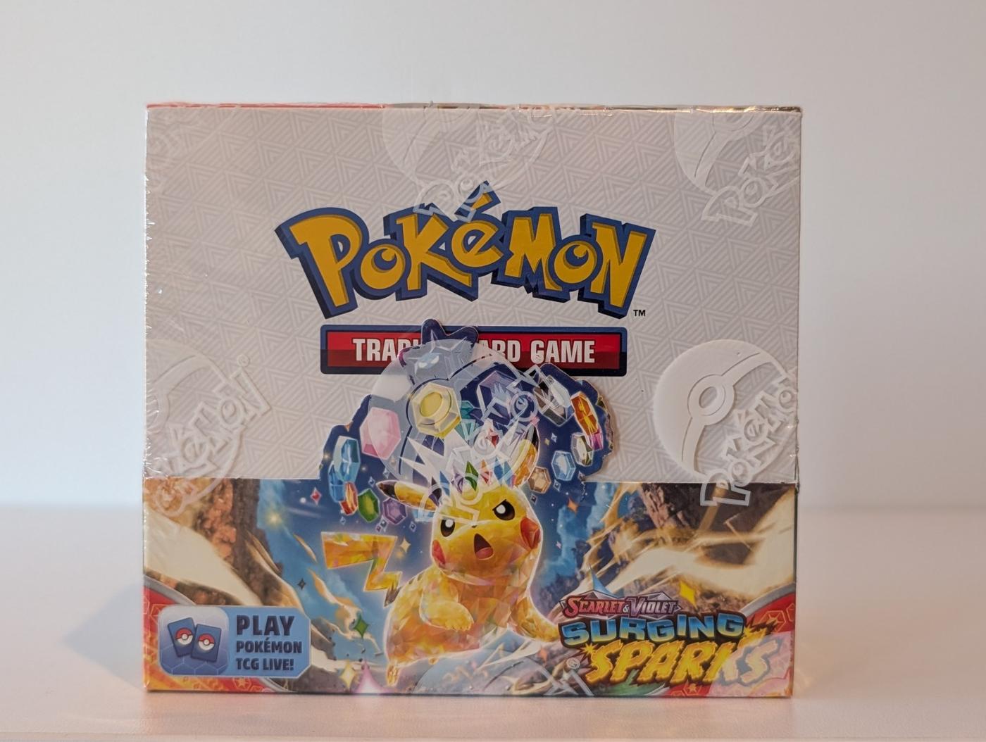 Pokemon TCG Scarlet Violet Surging Sparks Booster Box 36 Packs FACTORY SEALED 168579811619