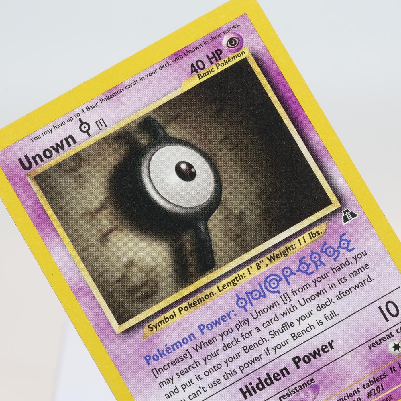 Pokemon TCG Unown I 6875 Neo Discovery Common WOTC EXC 168232466119